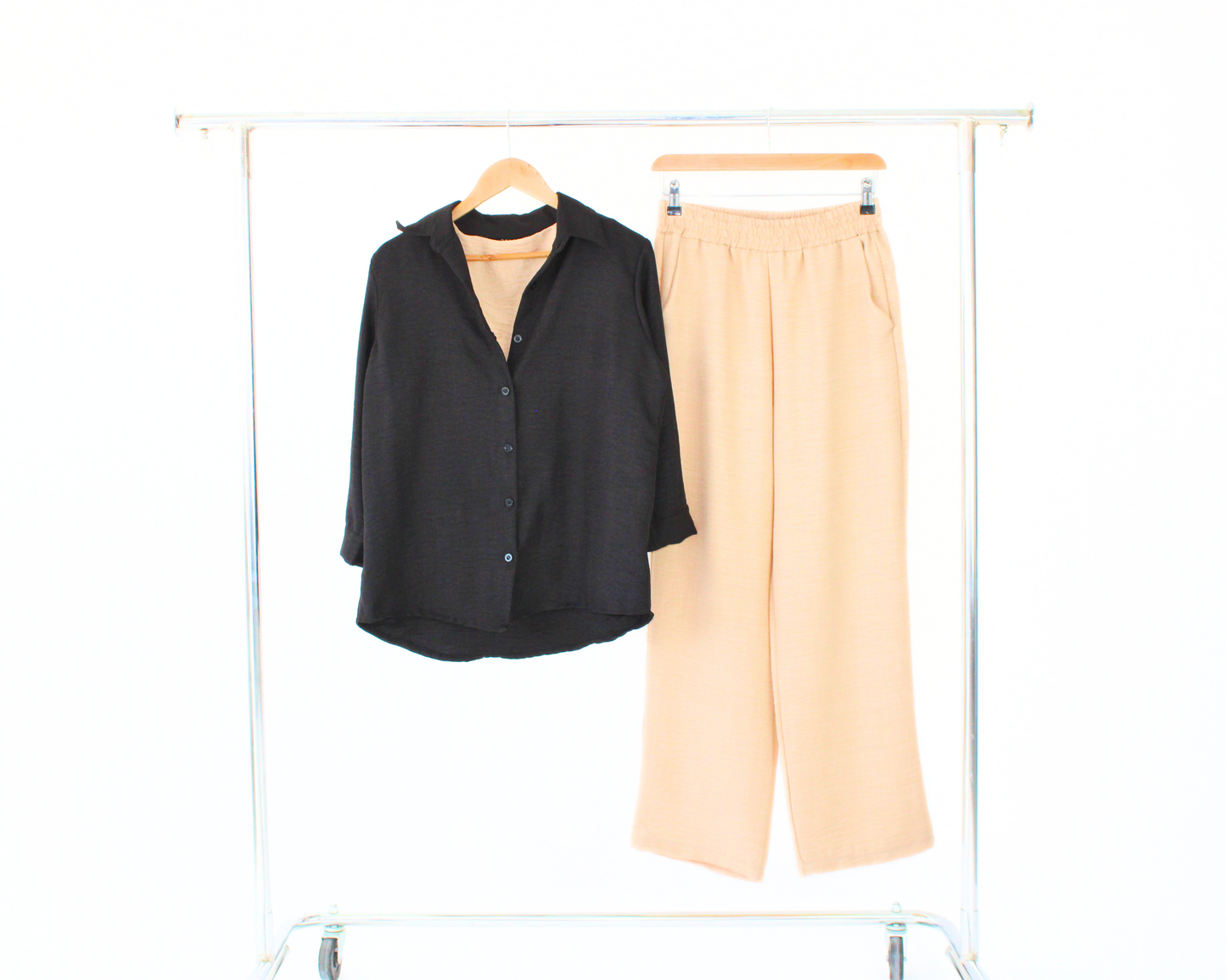 0131 Conjunto 3 Pzas Camisón Fresco
