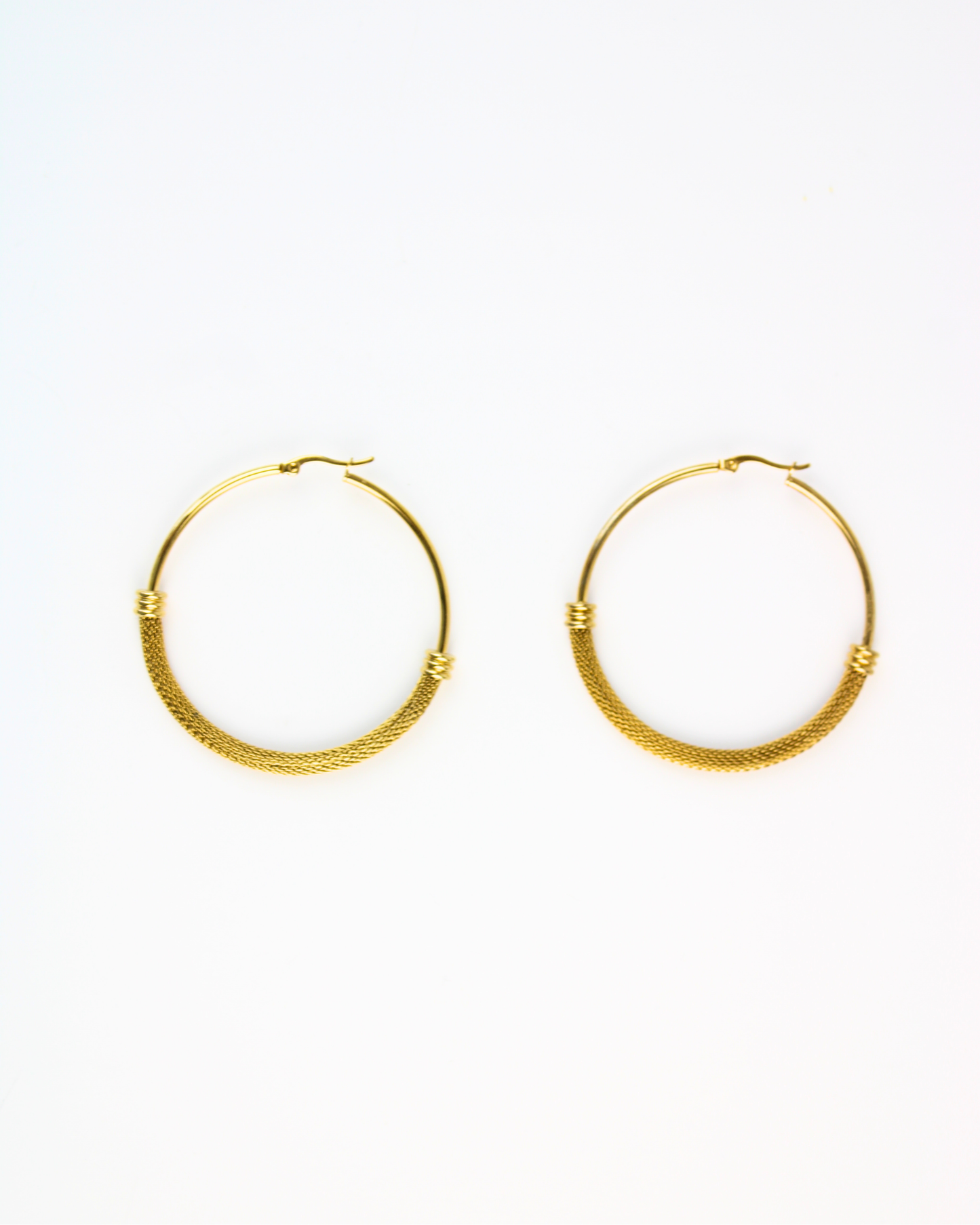 Arracada Grande Mitad Cadenas Rodeandola 7002