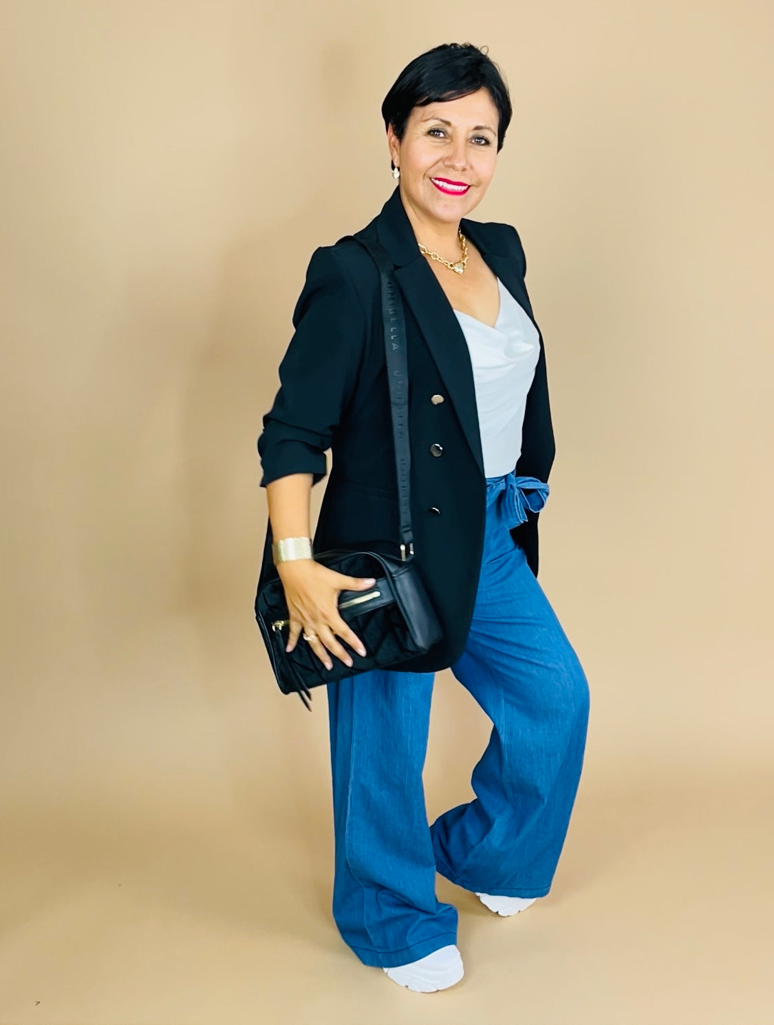 Pantalon Mezclilla Elastico y Jareta KC 718