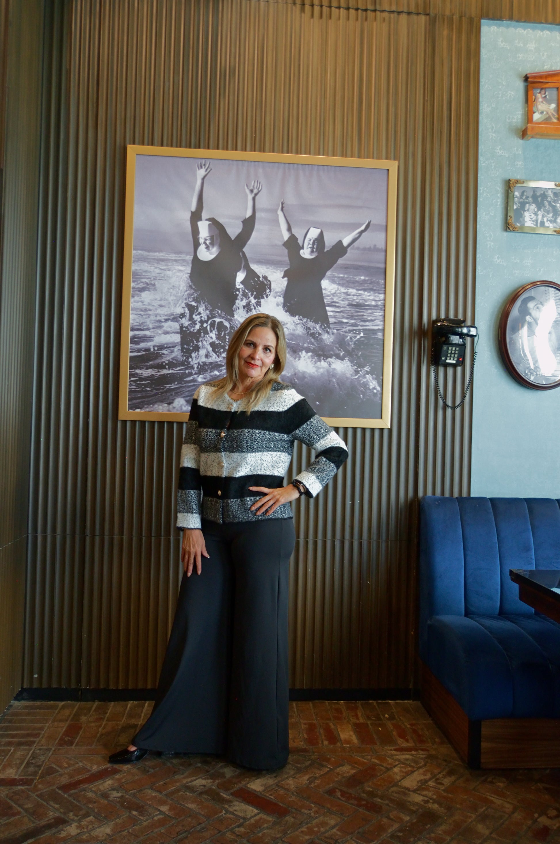 3705FSJ Legging Pierna Ancha con Pretina