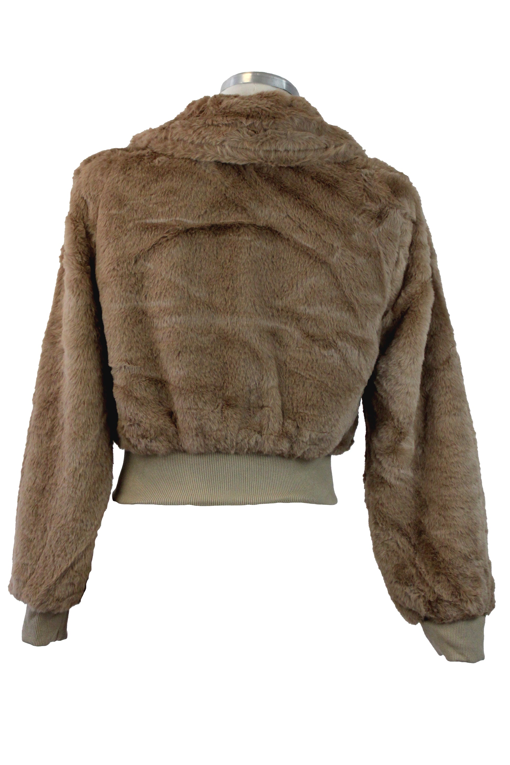 XW2977 Chamarra con Peluche Hebilla Superior