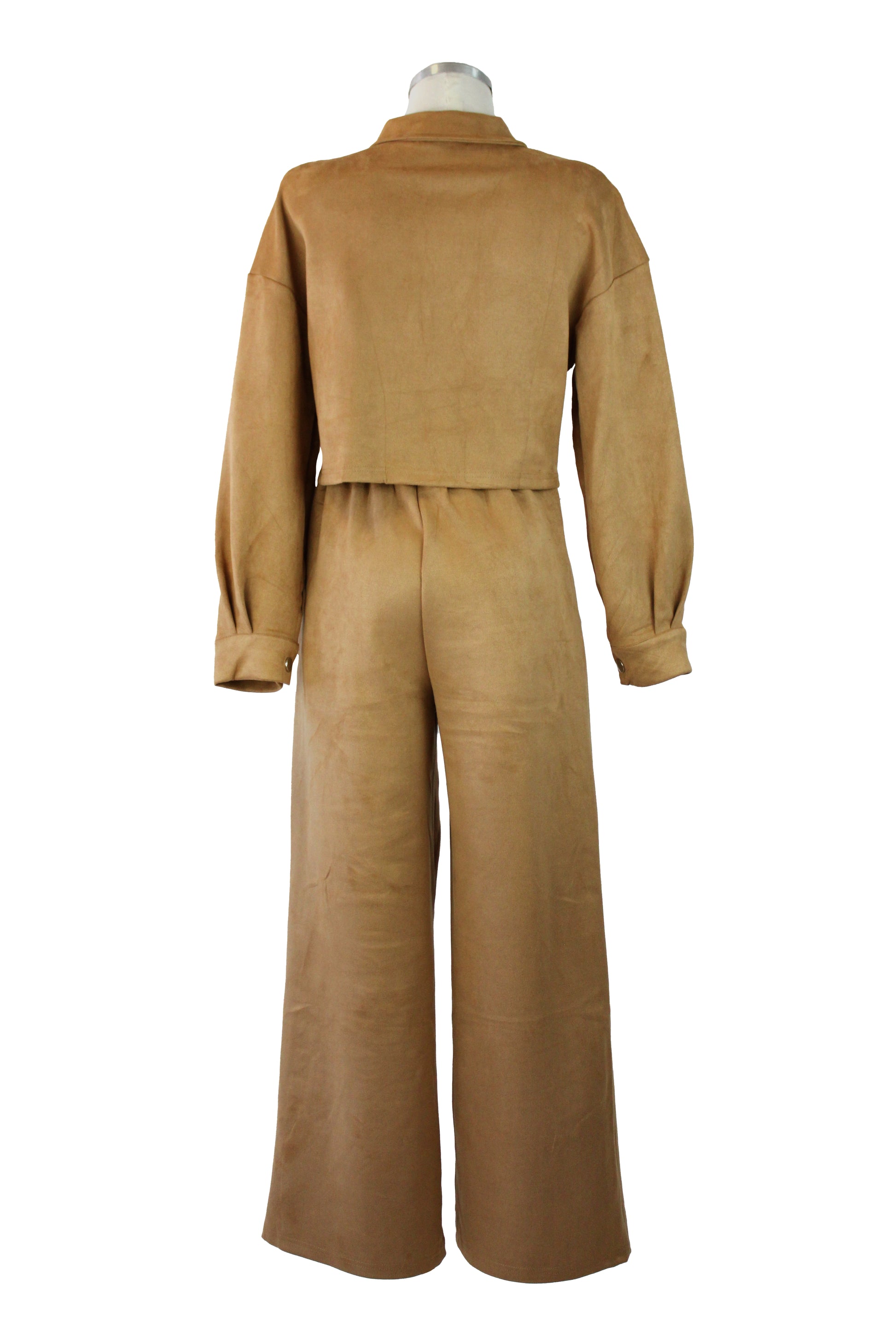 LIF5022 Conjunto Chamarra Corta con Estoperoles