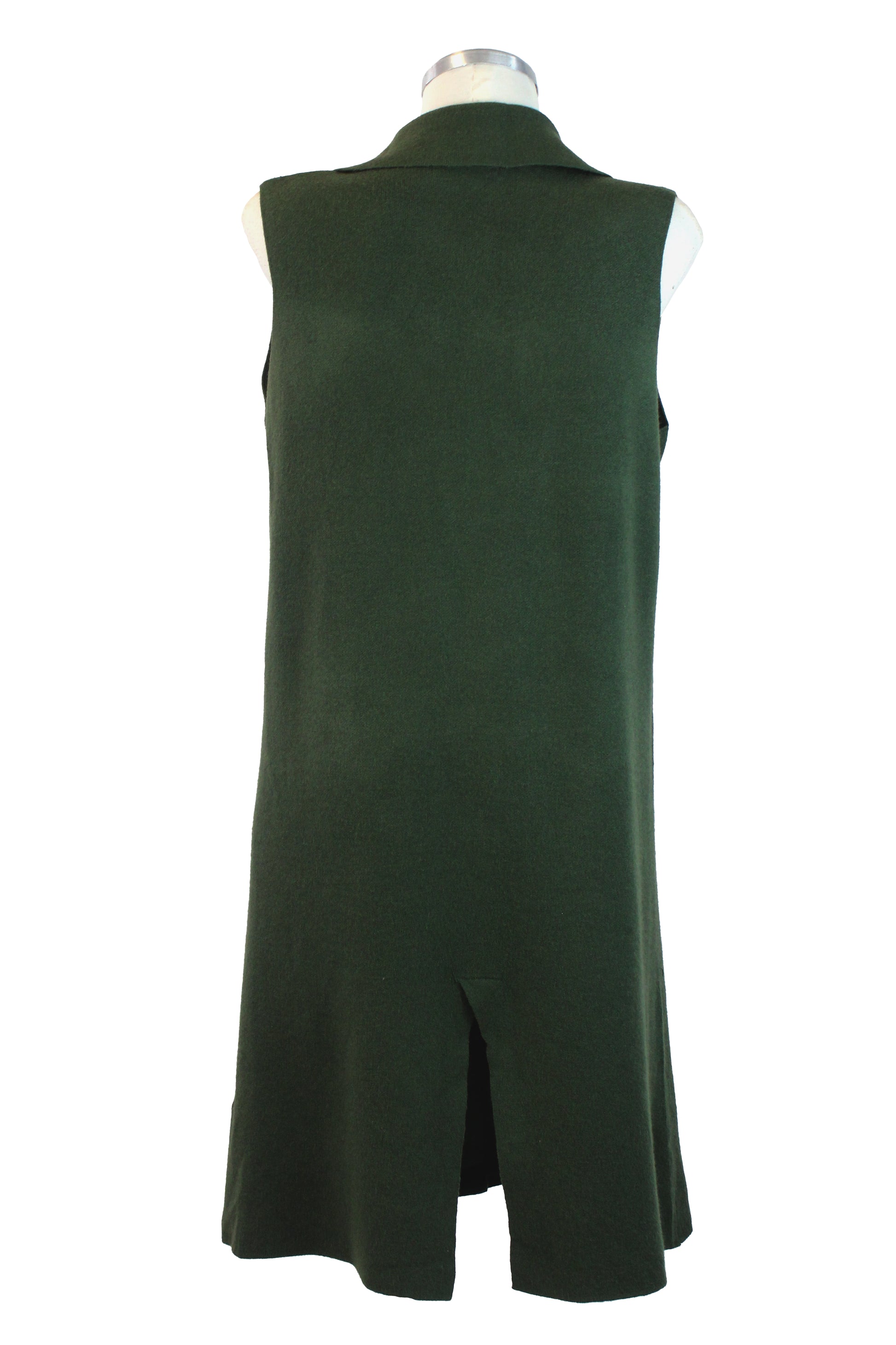 Z-1188M Chaleco Tipo Suéter Largo con Botones