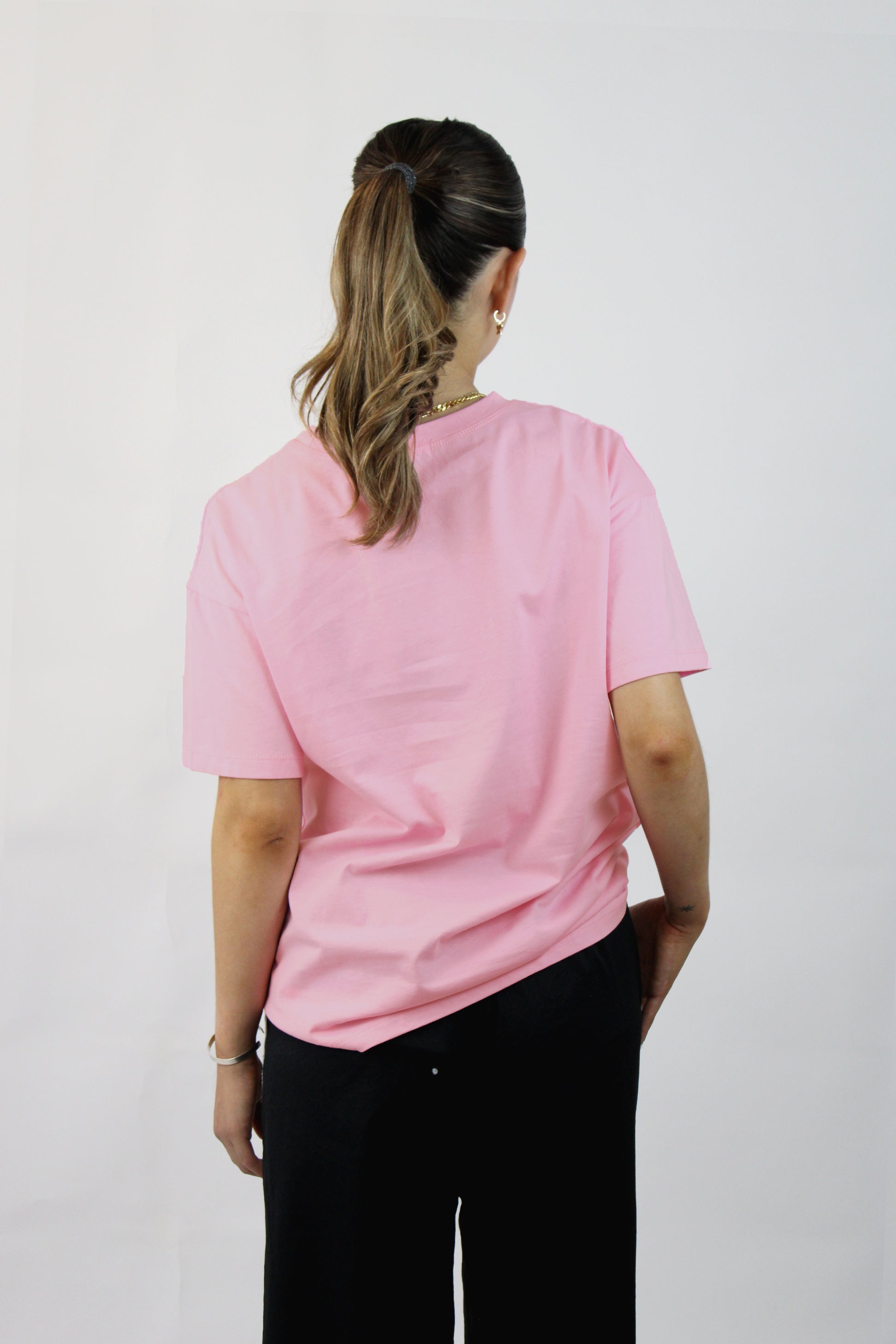 GX-3K807 Blusa Frase Con Piedras