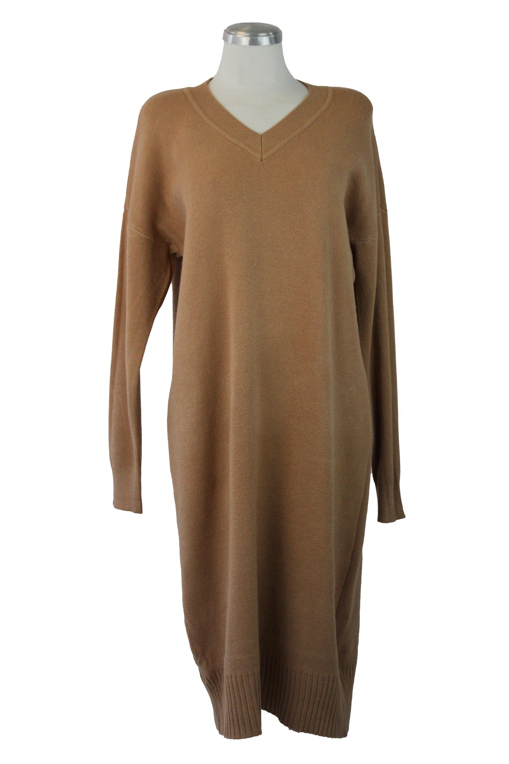 L1561 Vestido Largo Tipo Suéter