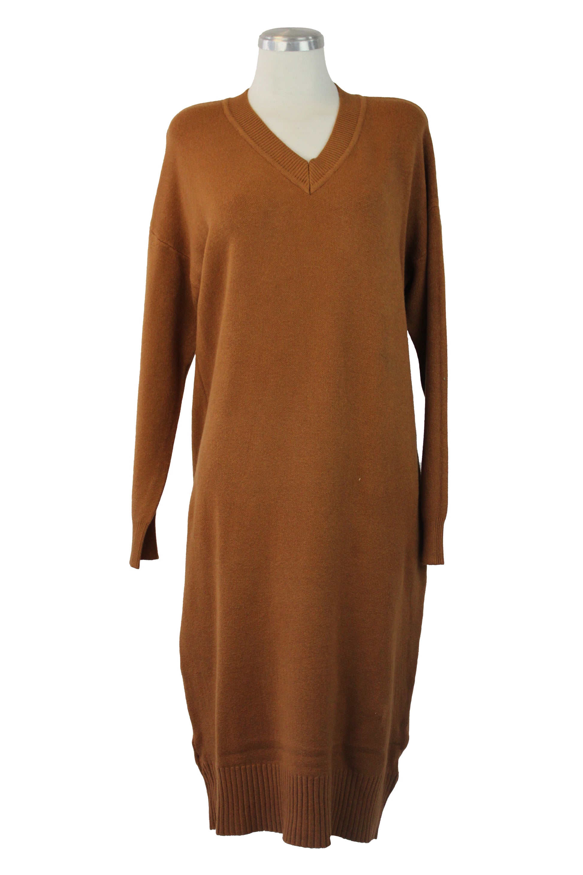 L1561 Vestido Largo Tipo Suéter