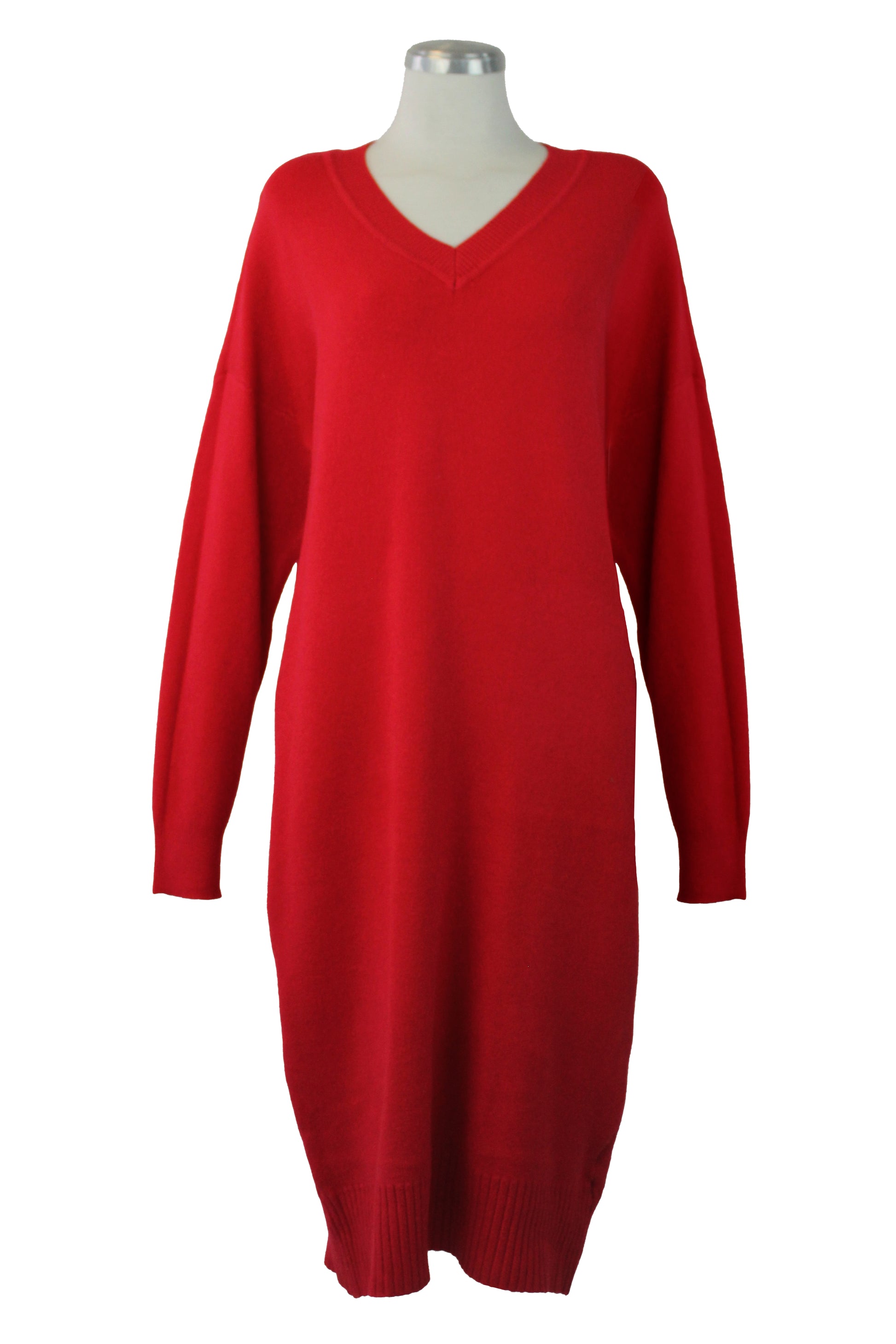 L1561 Vestido Largo Tipo Suéter