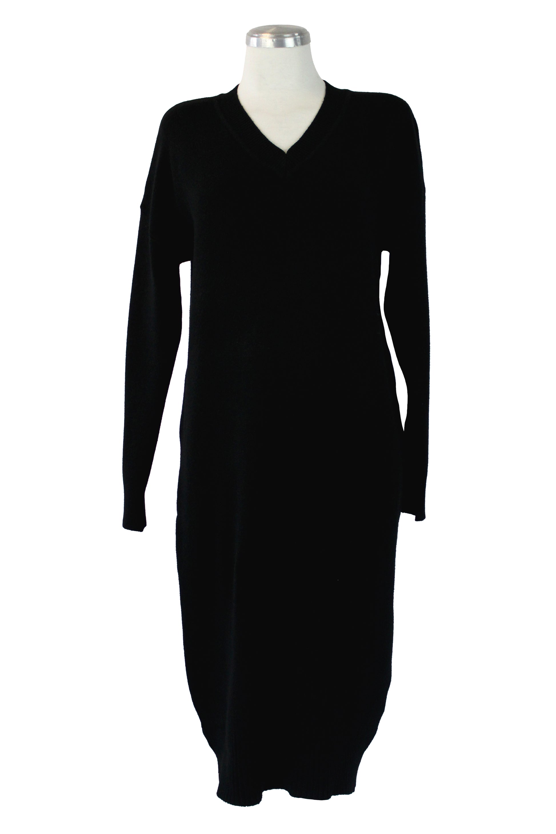 L1561 Vestido Largo Tipo Suéter