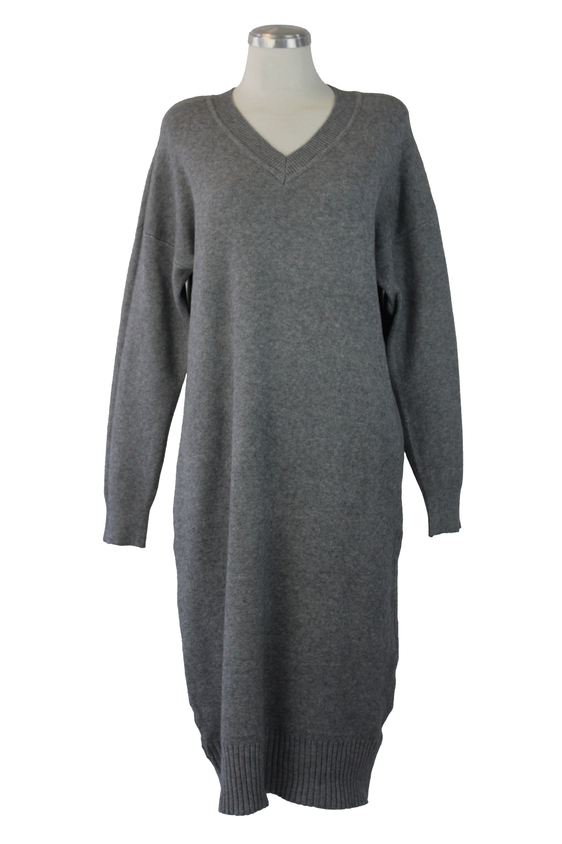 L1561 Vestido Largo Tipo Suéter