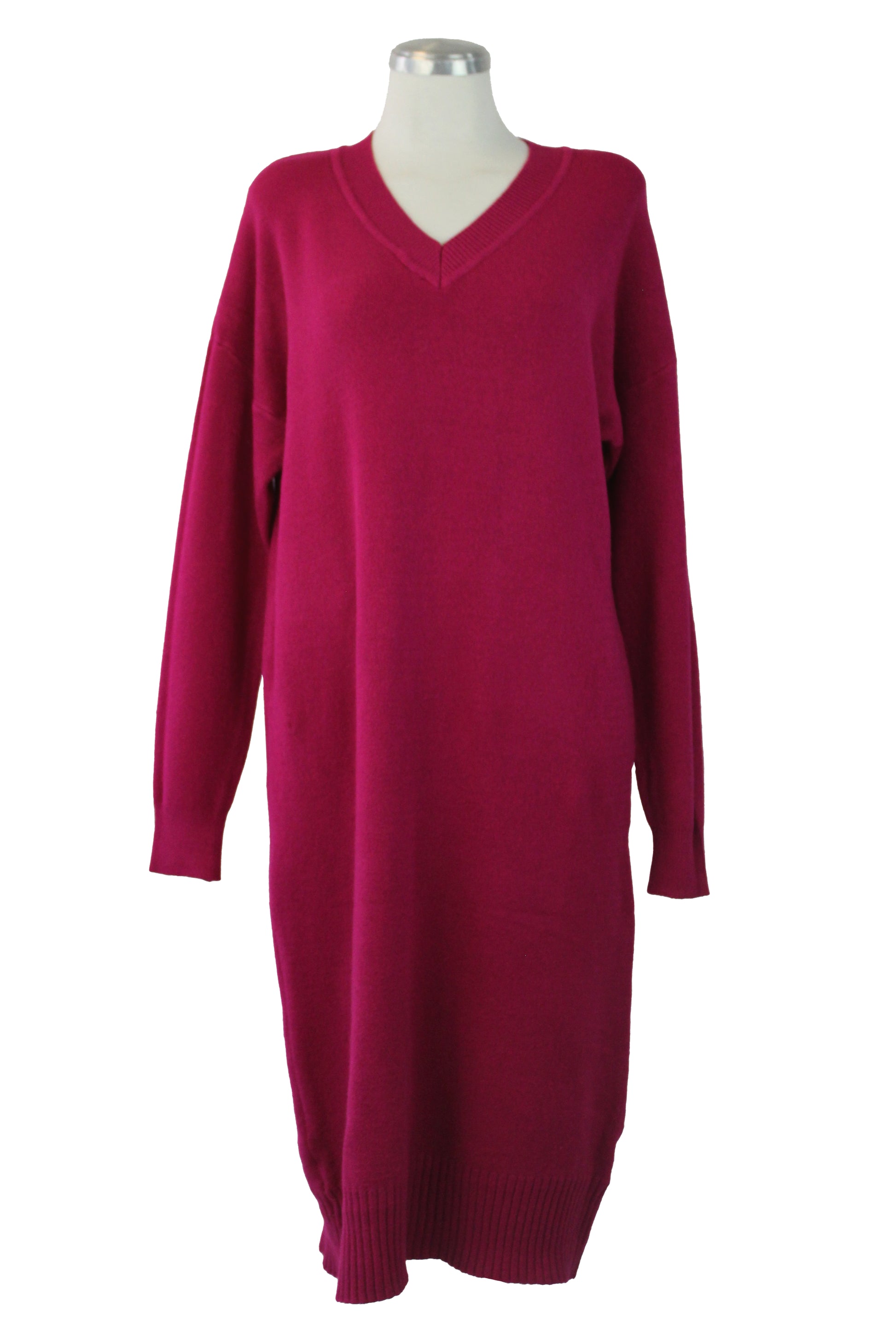 L1561 Vestido Largo Tipo Suéter