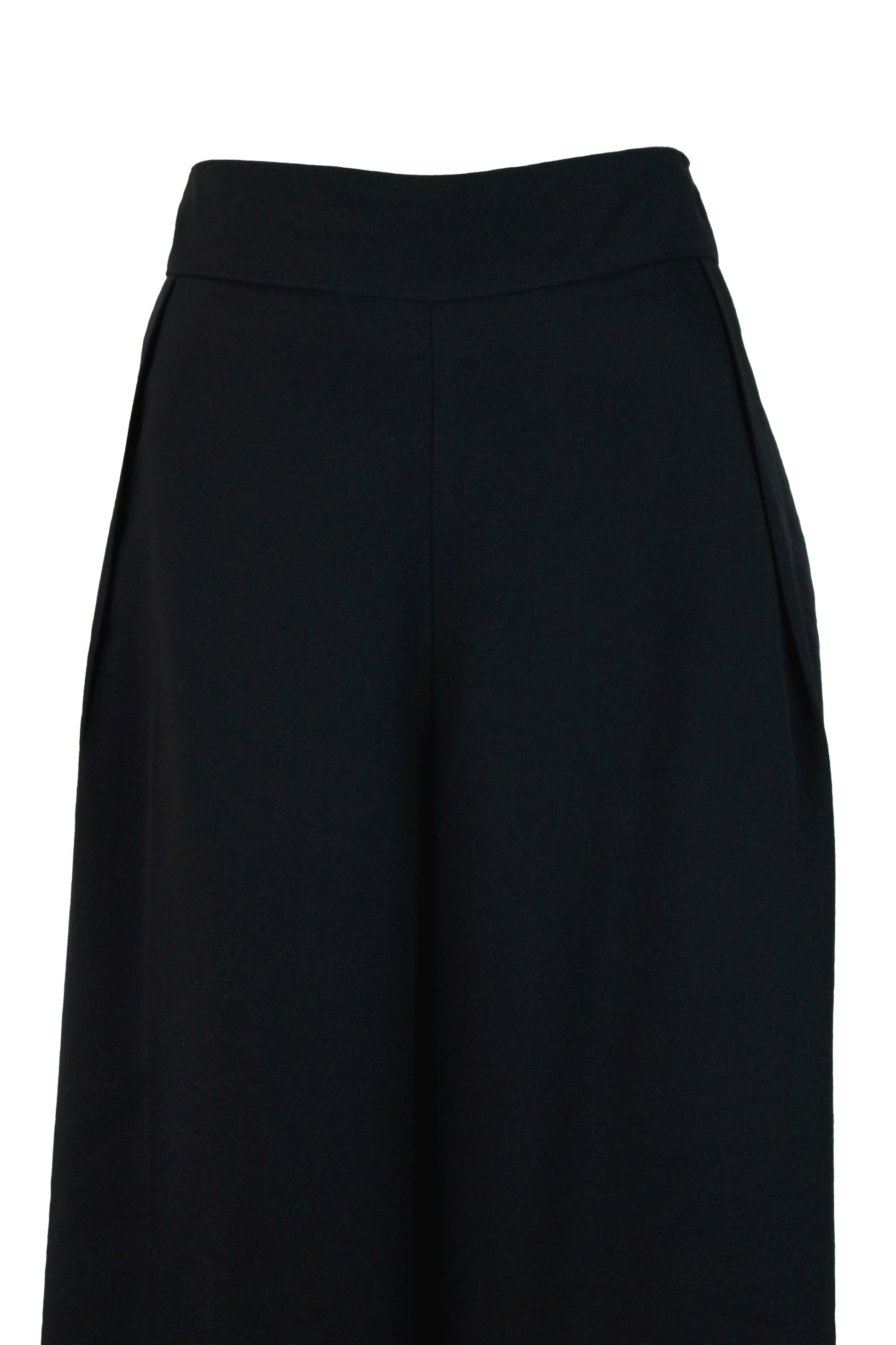 12615 Pantalón Con Elástico Liso Con Pinzas