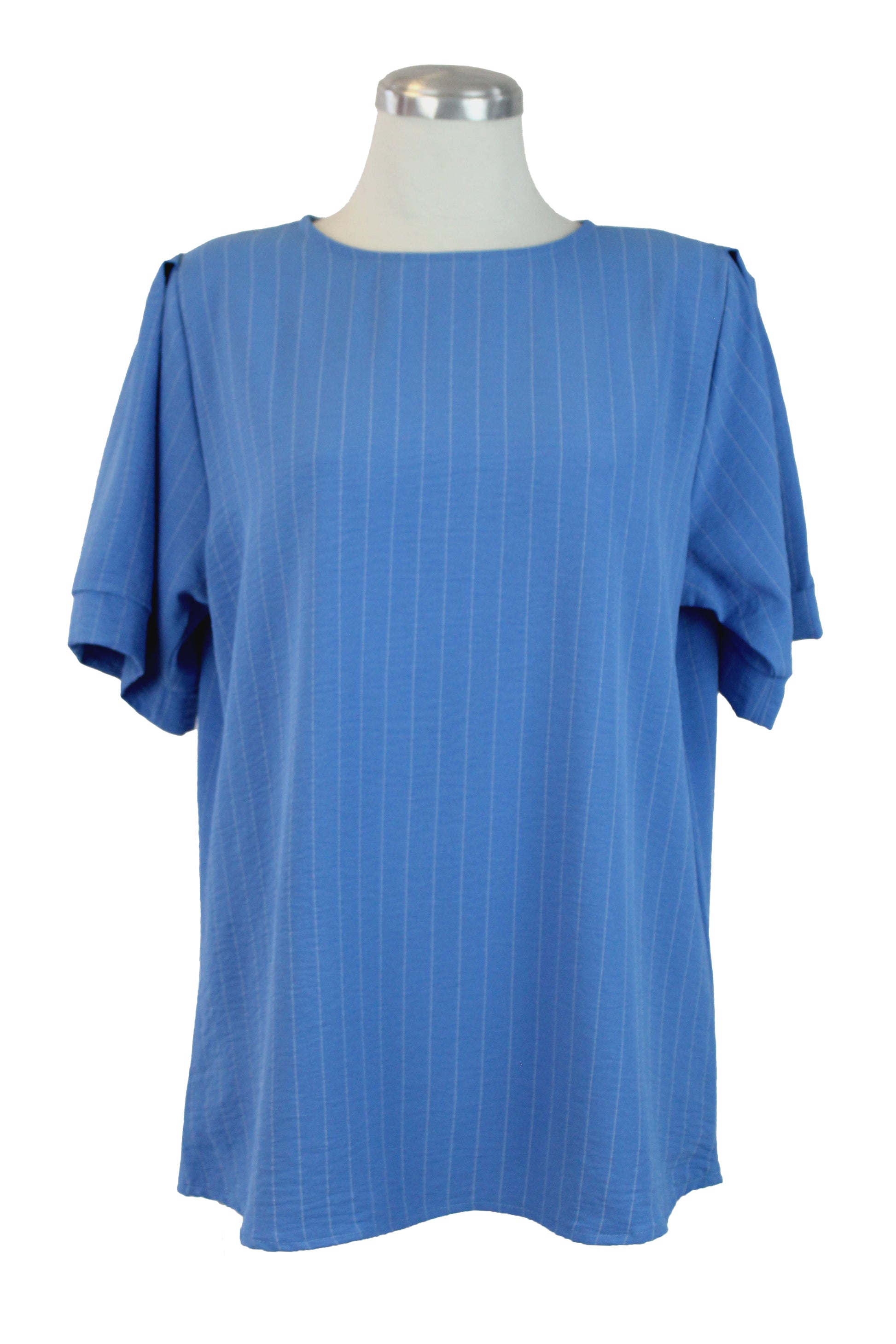 M2500 Blusa Con Caída Rayas