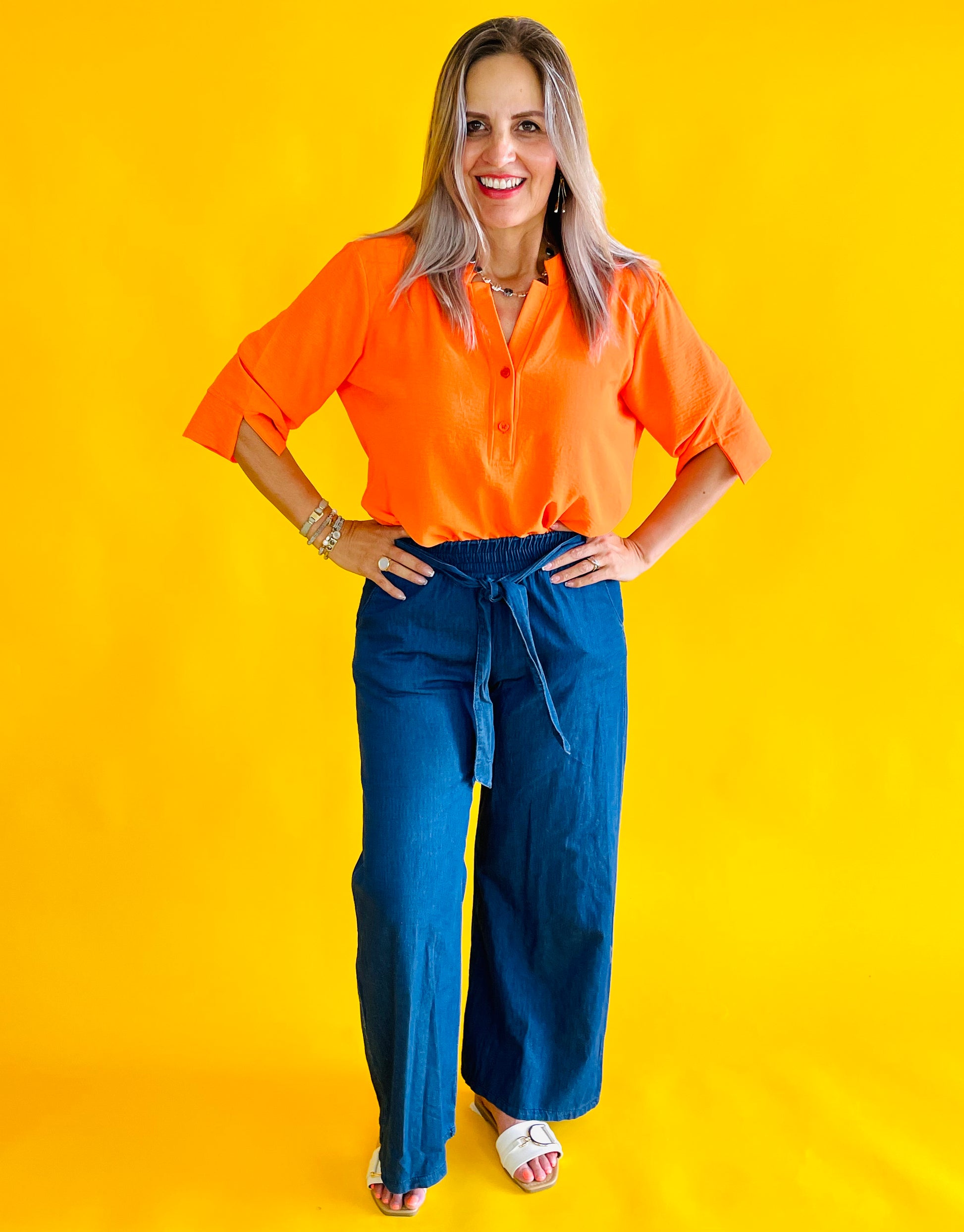 Pantalon Mezclilla Elastico y Jareta KC 718