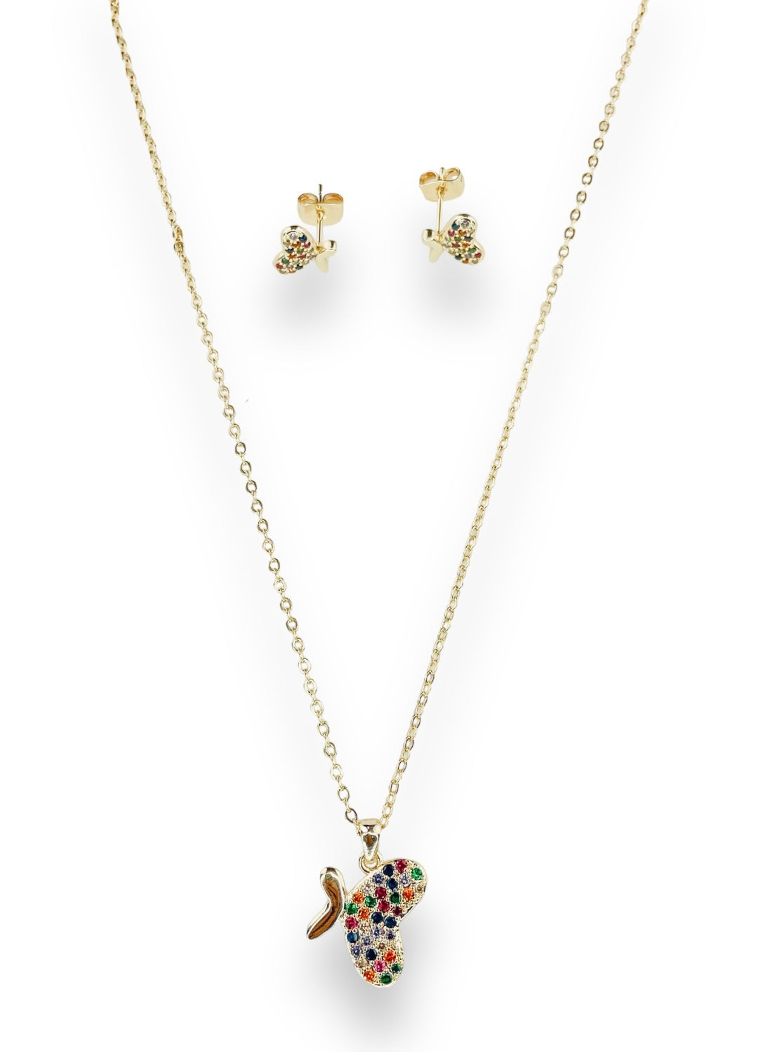 Set Mitad Mariposa Brillo Colores 53004