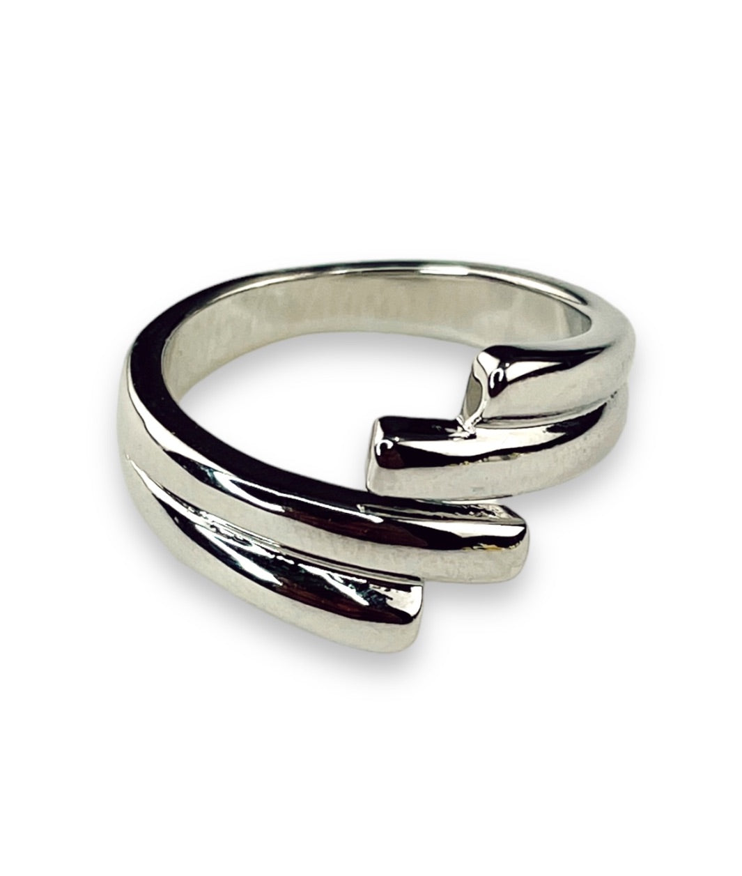 Anillo Rodio 2y 2 Tiras 34060