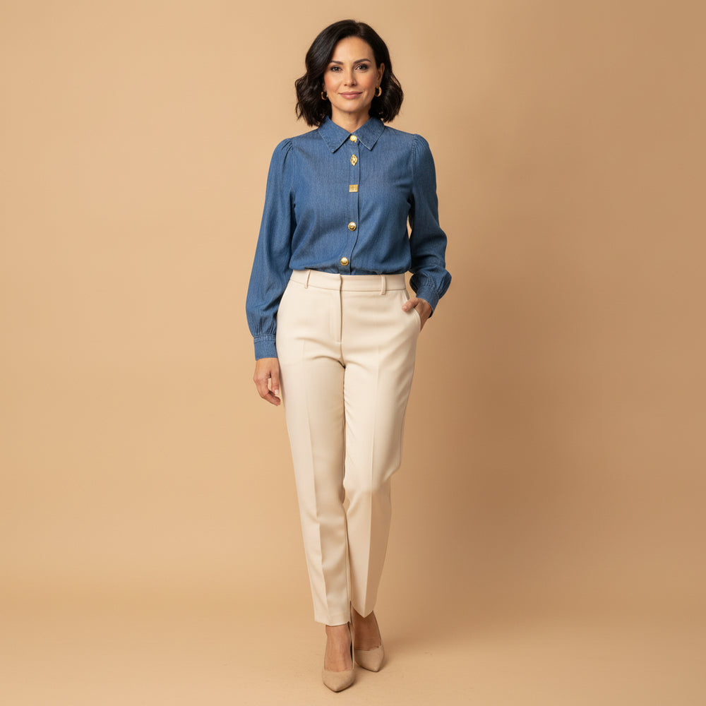 Camisa Botones TT-T4506-18