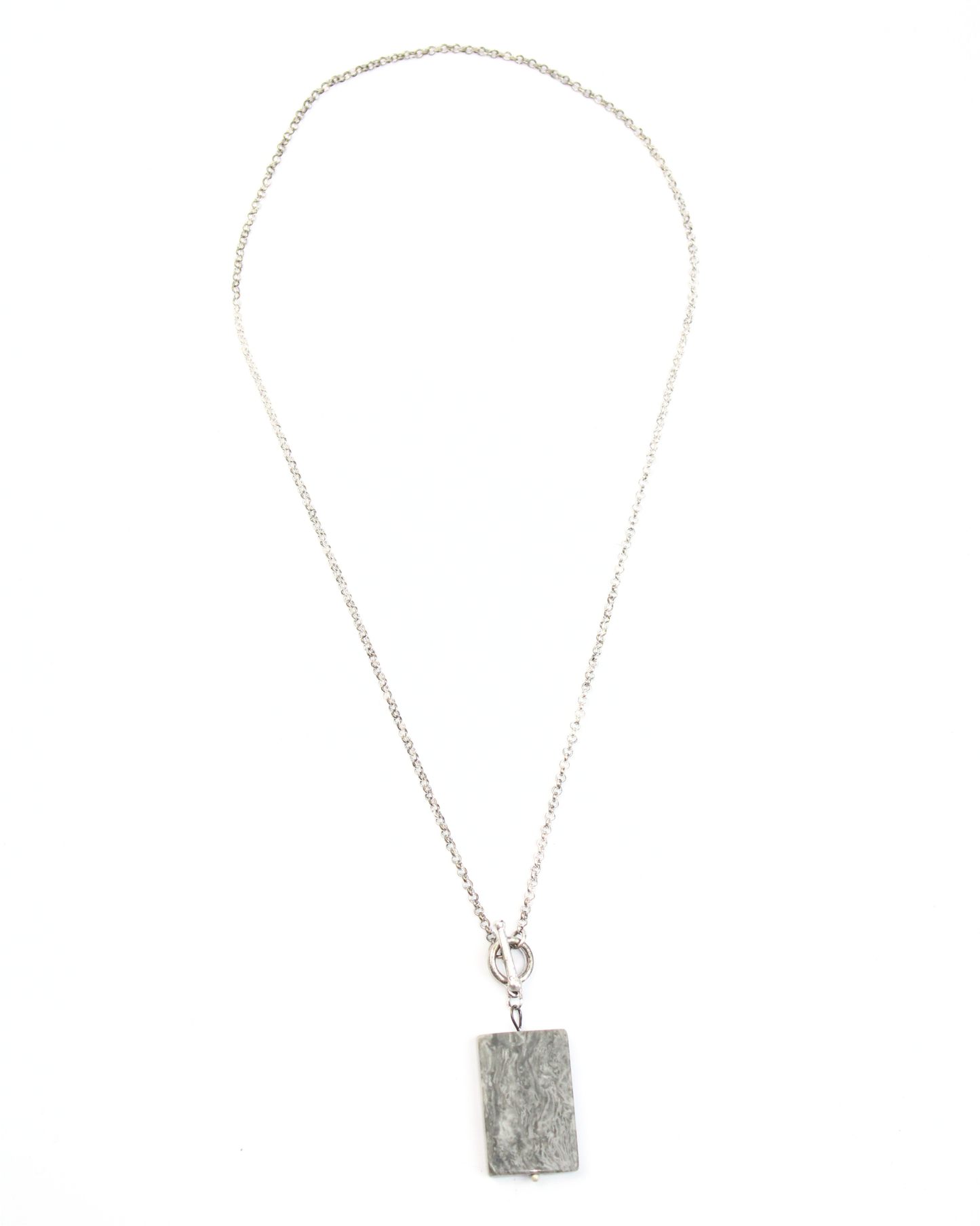 5750 Collar Doble Cadena y Piedra