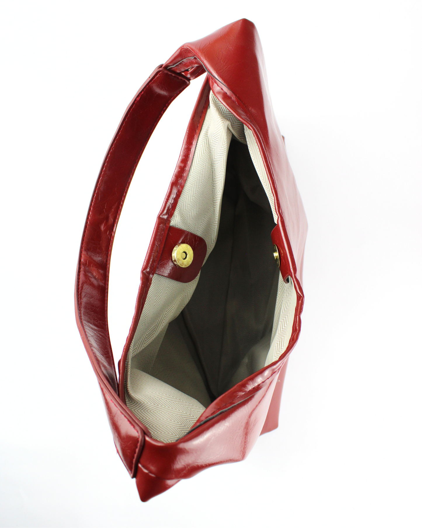 Z24 Bolsa Lisa Roja Grande Correa Seguida