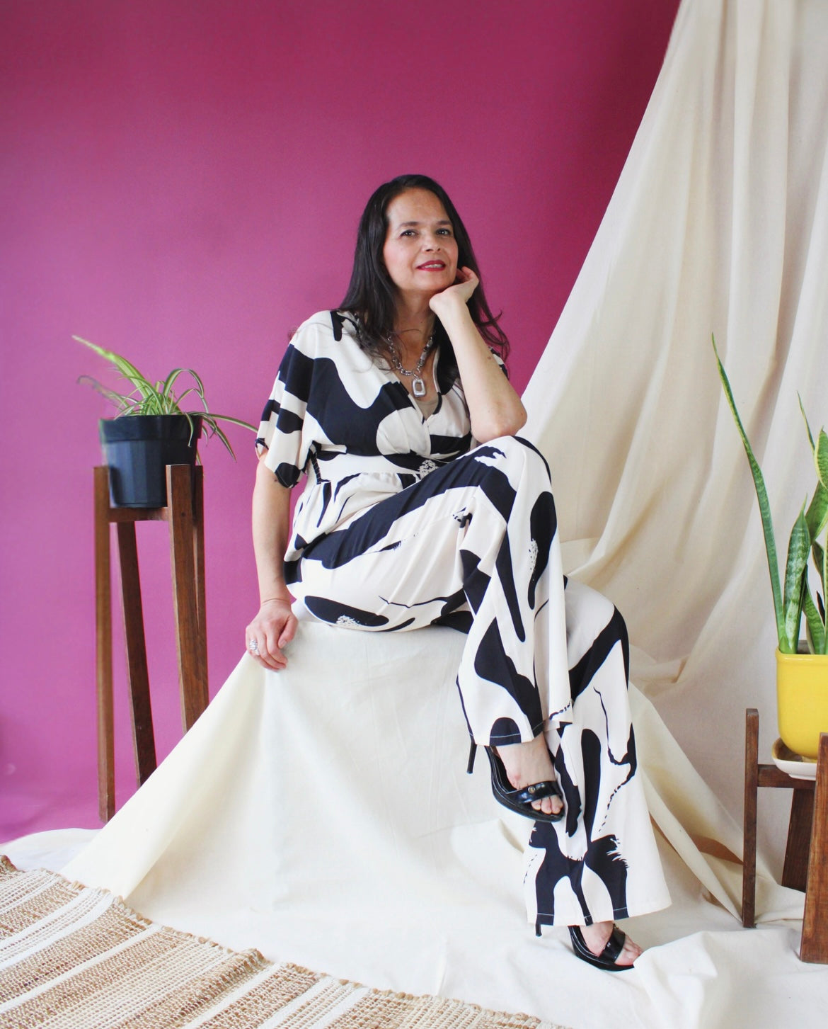 Ly-S002 Jumpsuit Estampado