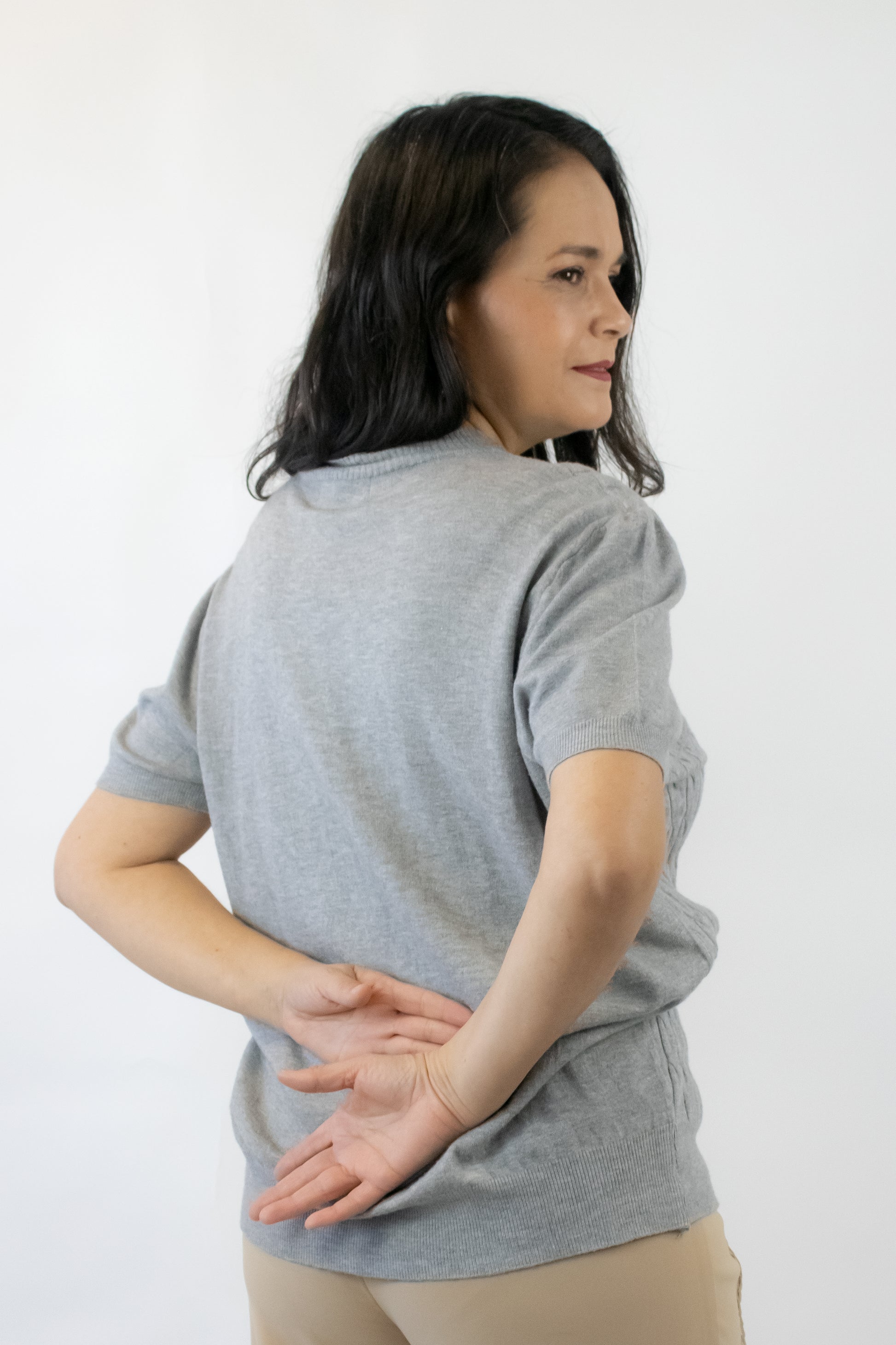 MZ-25118 Suéter Diseño Trenzado