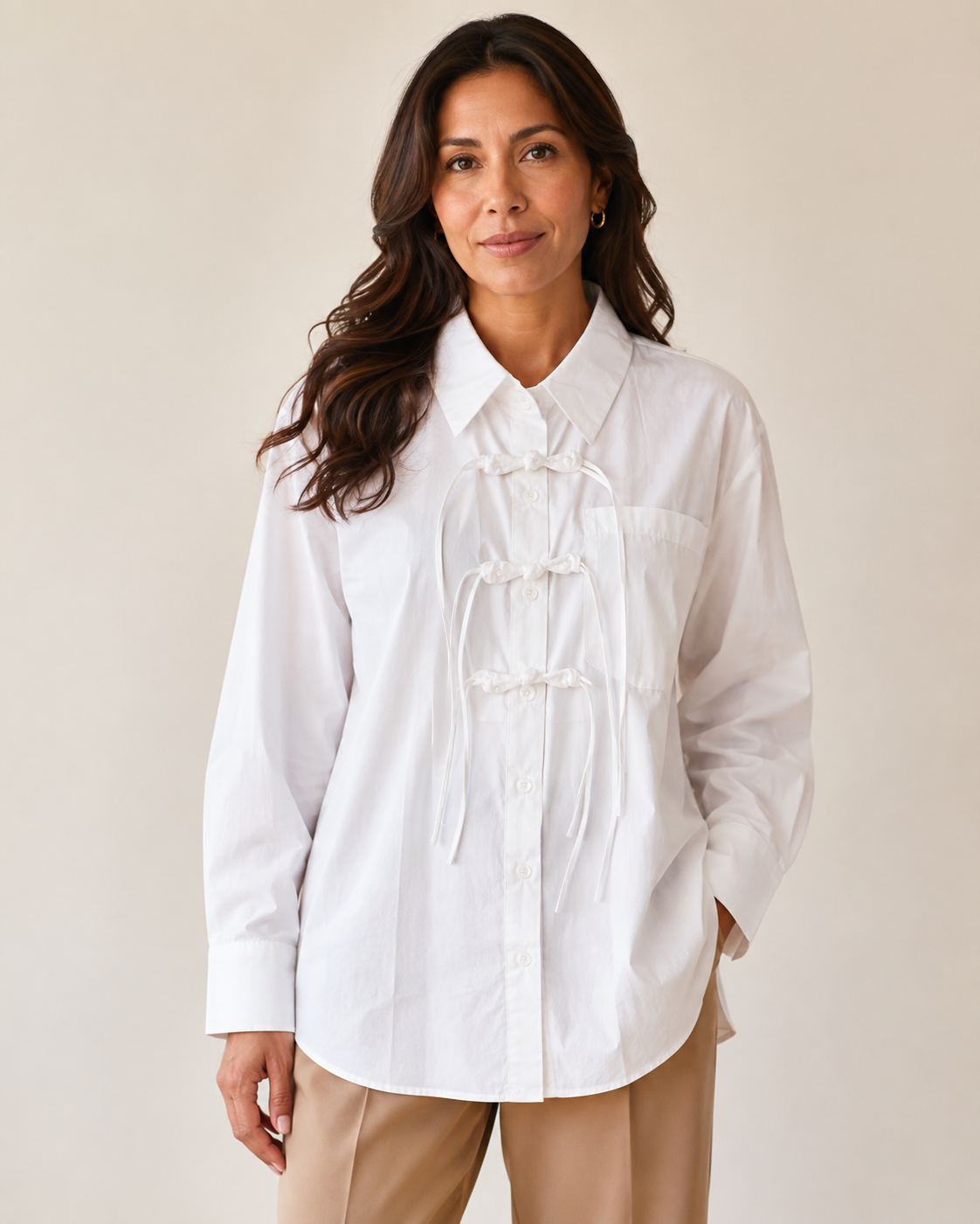 Camisa RQ-4020-12 con modelo