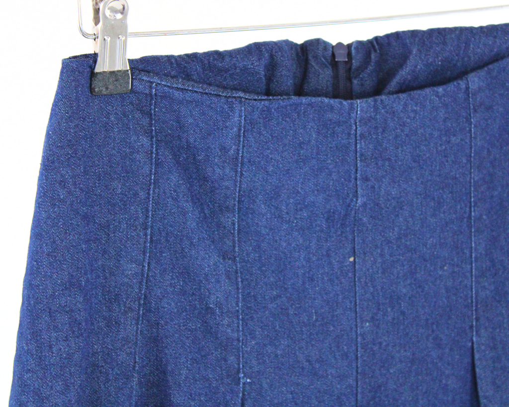 38391 Pantalón Tipo Mezclilla Acampanado