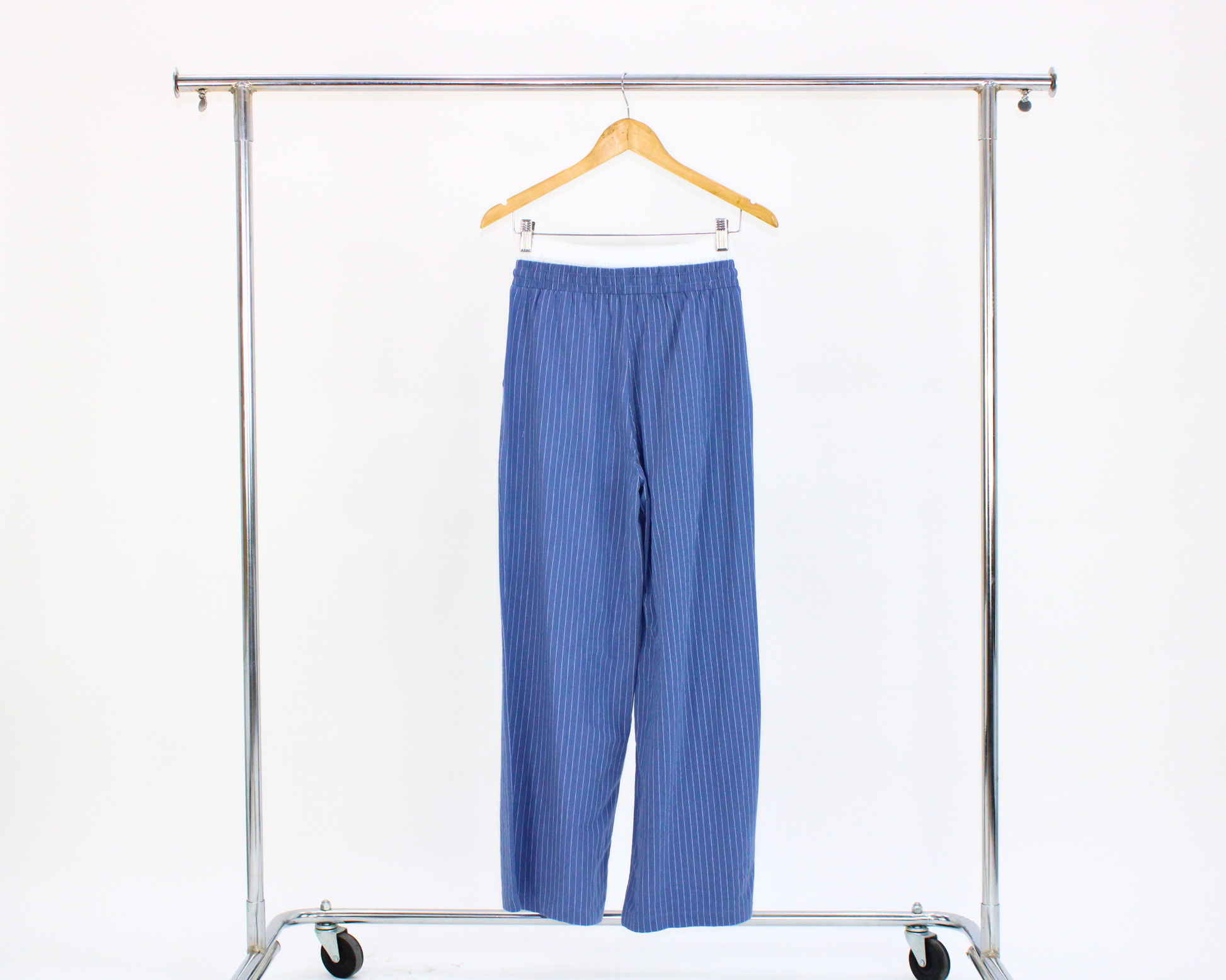 PS888 Pantalón Doble Cintura Rayas
