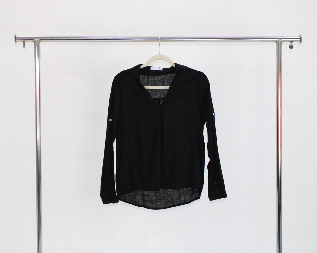 71520 Blusa Cuello camisero