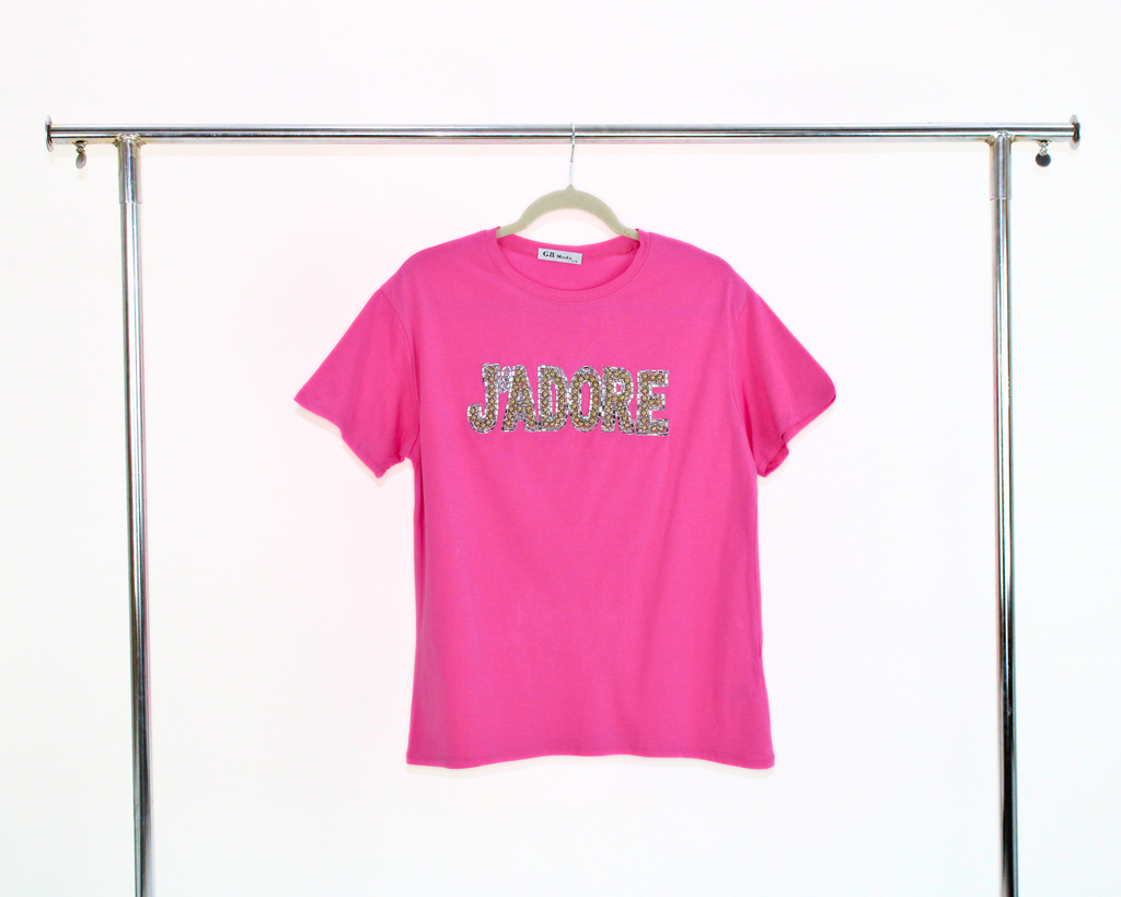 GT3M18L Blusa J'adore piedras