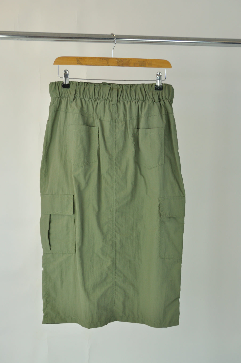 2650 Falda Cargo Corte Recto
