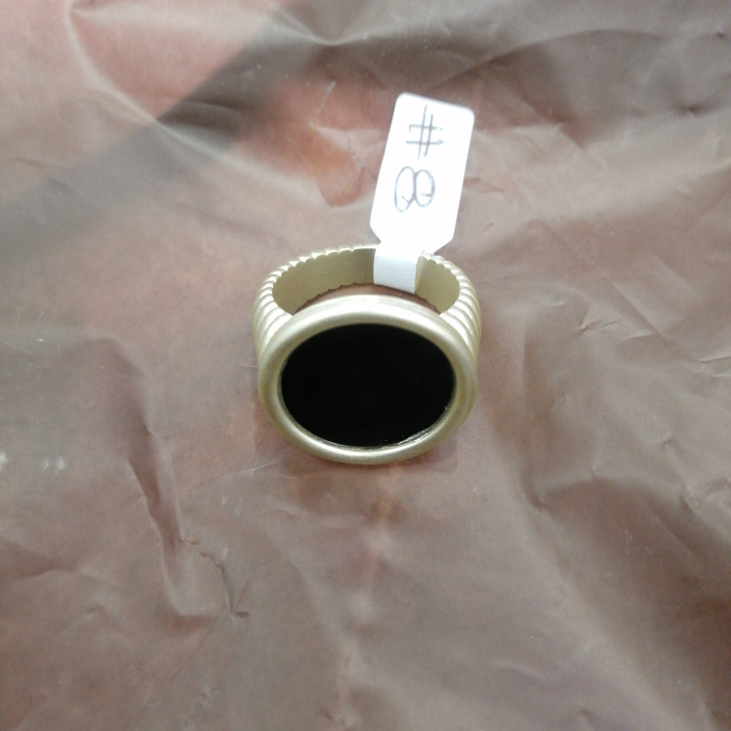 AnilloCorrugado Con Piedra Circulo 333