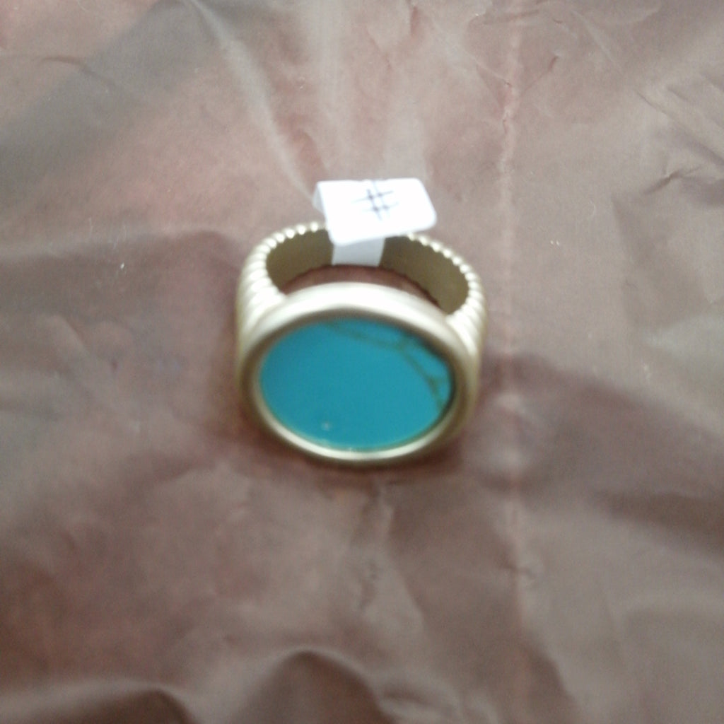 AnilloCorrugado Con Piedra Circulo 333