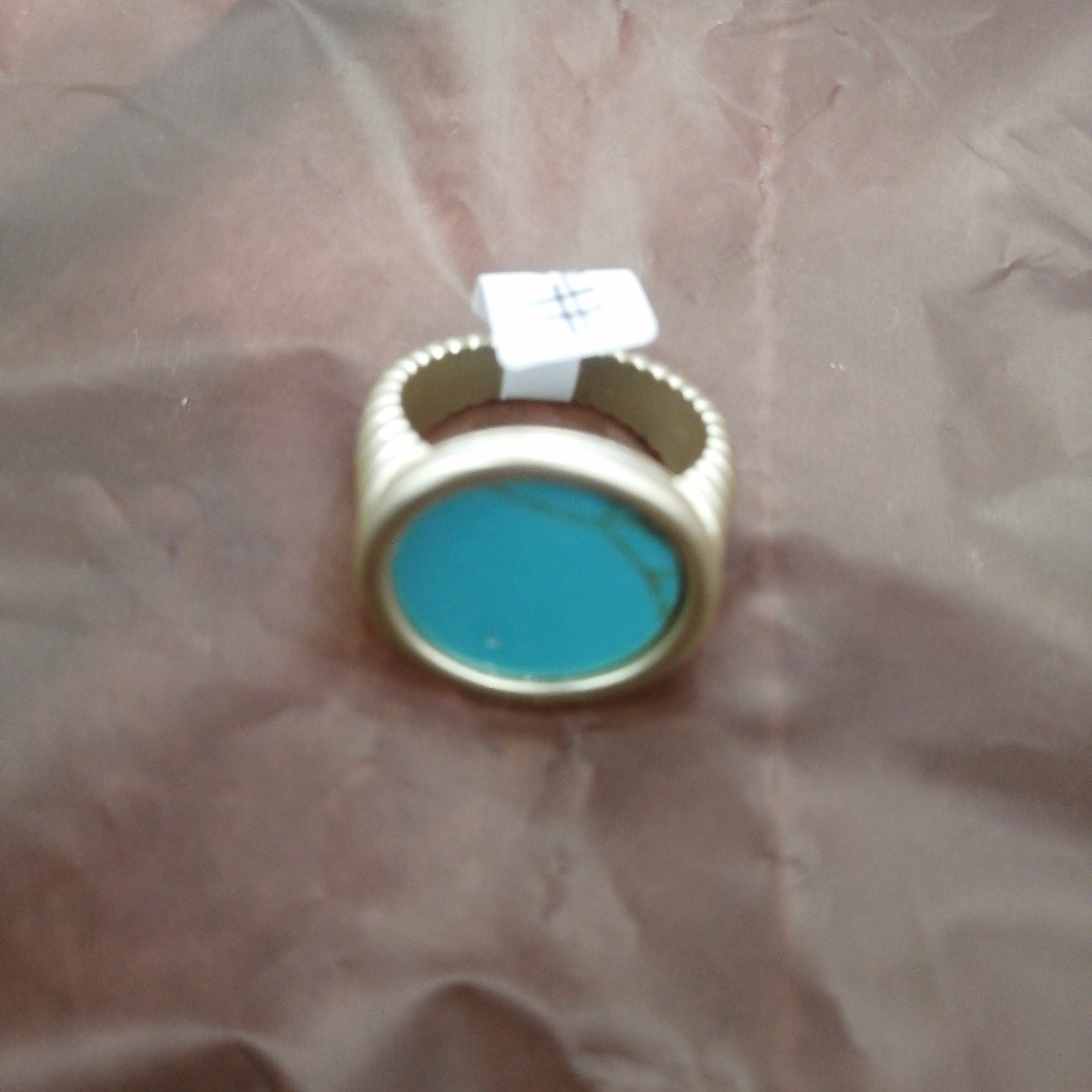 AnilloCorrugado Con Piedra Circulo 333