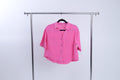 YM15544 Camisa con 2 Bolsas en pecho y Manga Corta