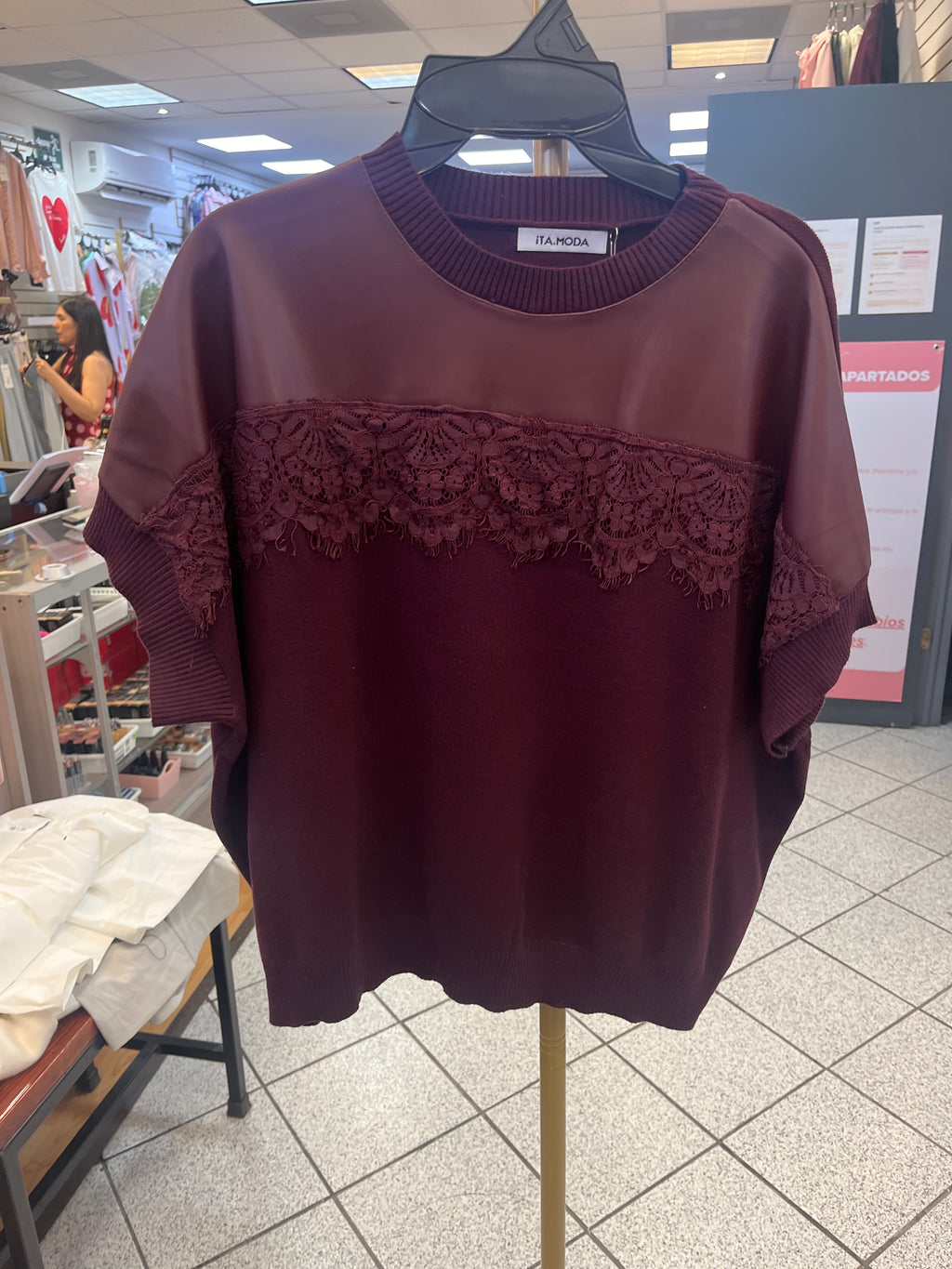 Blusa Vinil IM-H1071-12