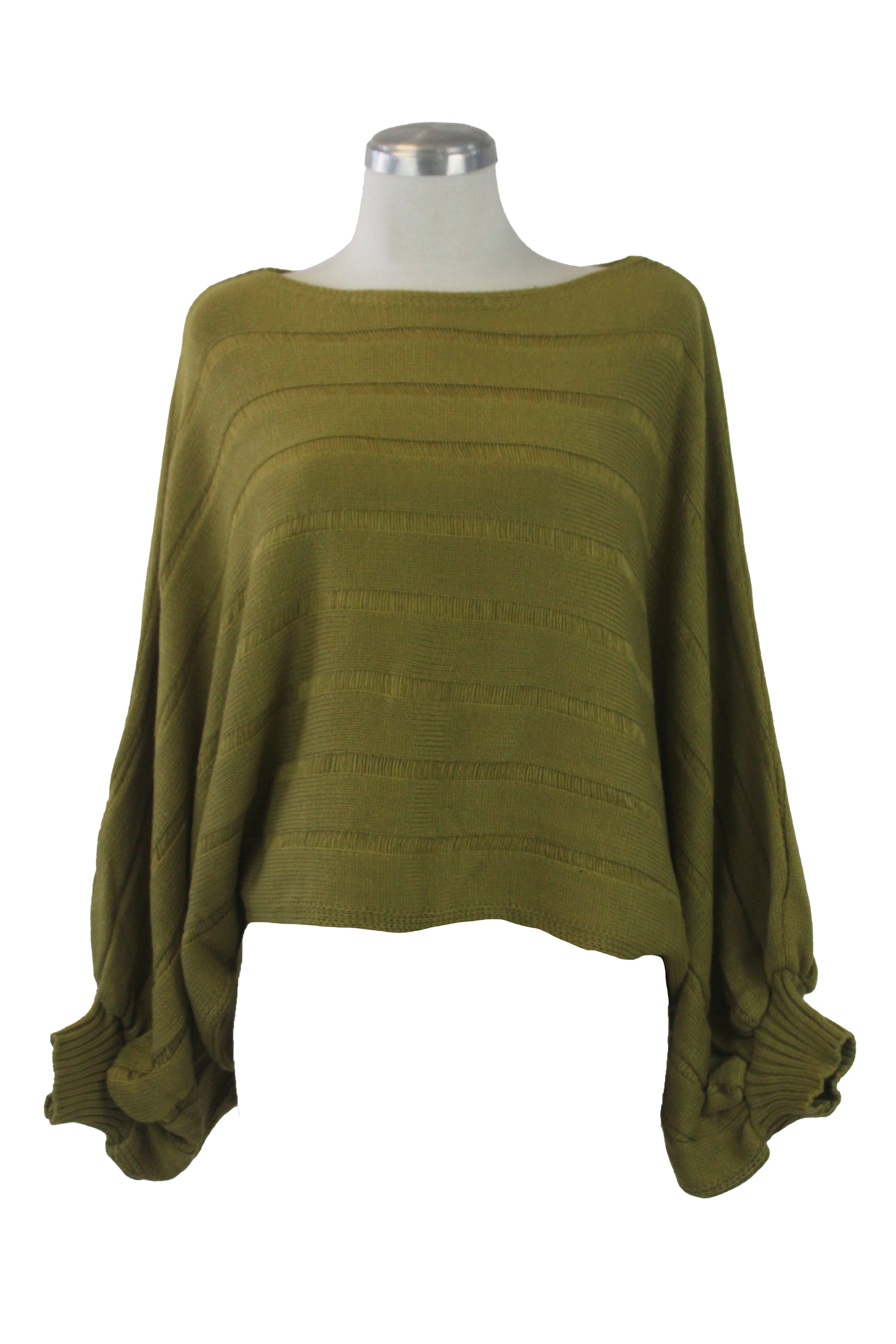 25502 Suéter Tejido de Corte Mariposa