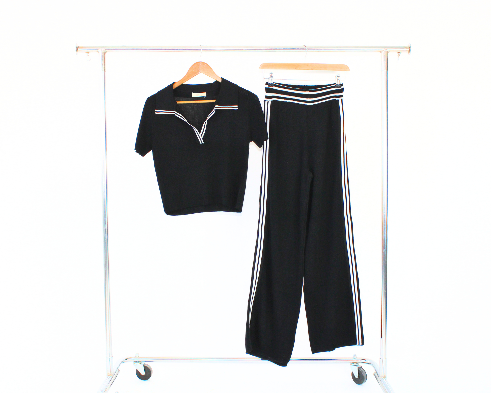 E26 Conjunto De Algodón Rayado