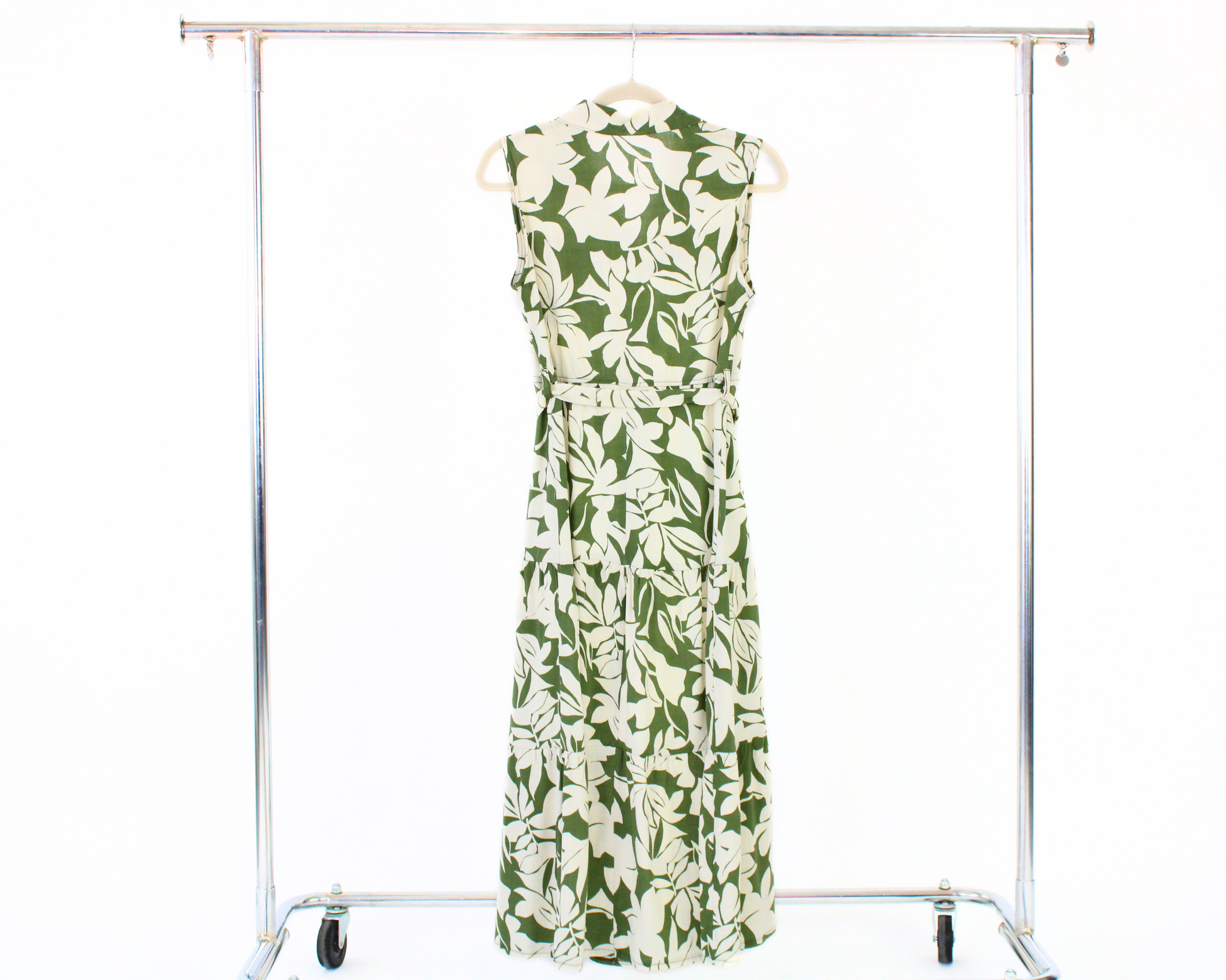 12620 Vestido Largo Estampado Floral