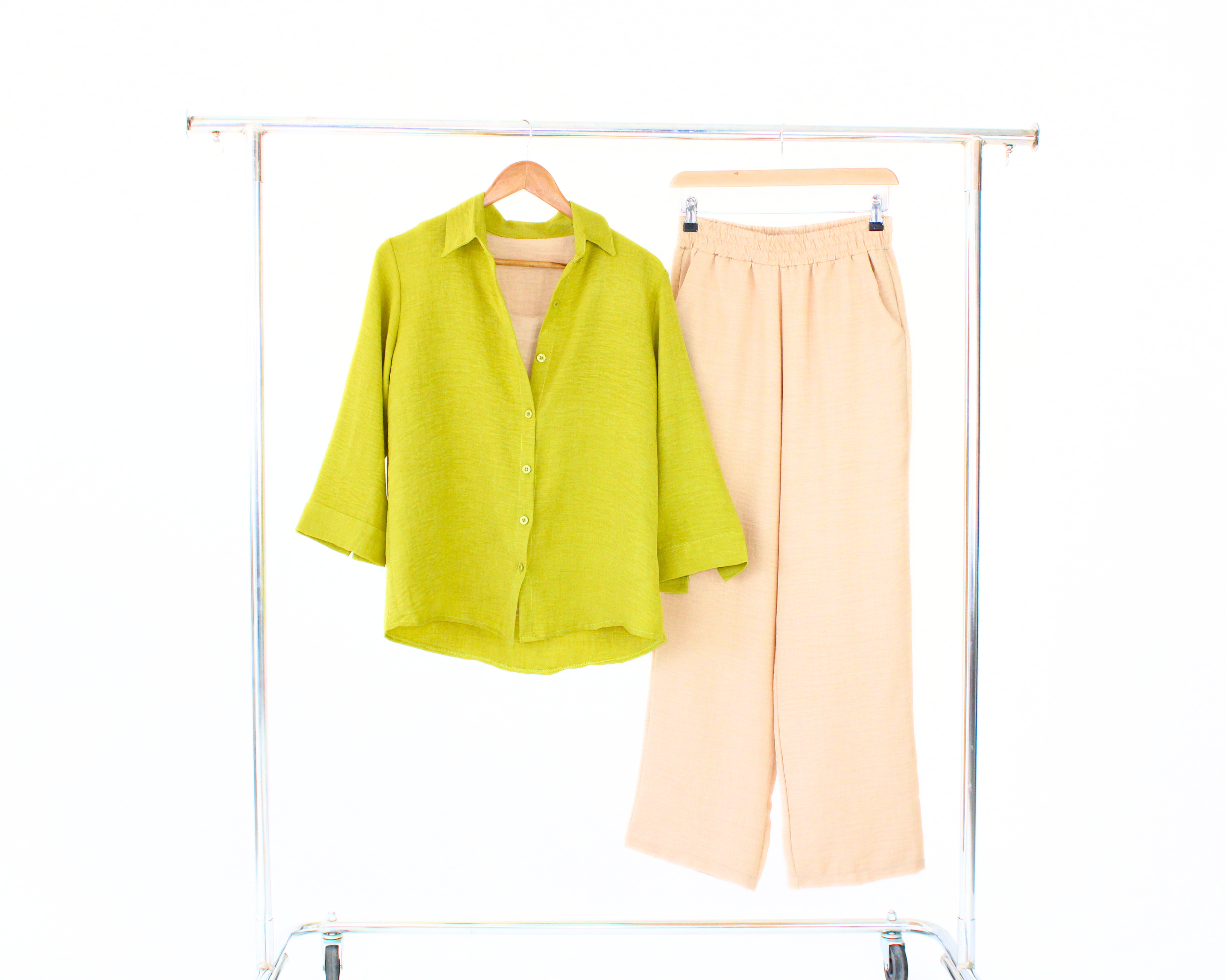 0131 Conjunto 3 Pzas Camisón Fresco