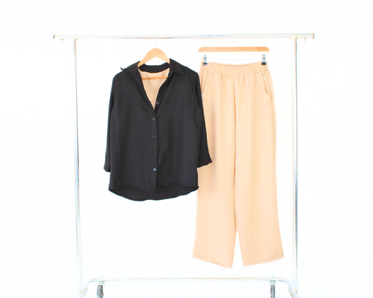 0131 Conjunto 3 Pzas Camisón Fresco