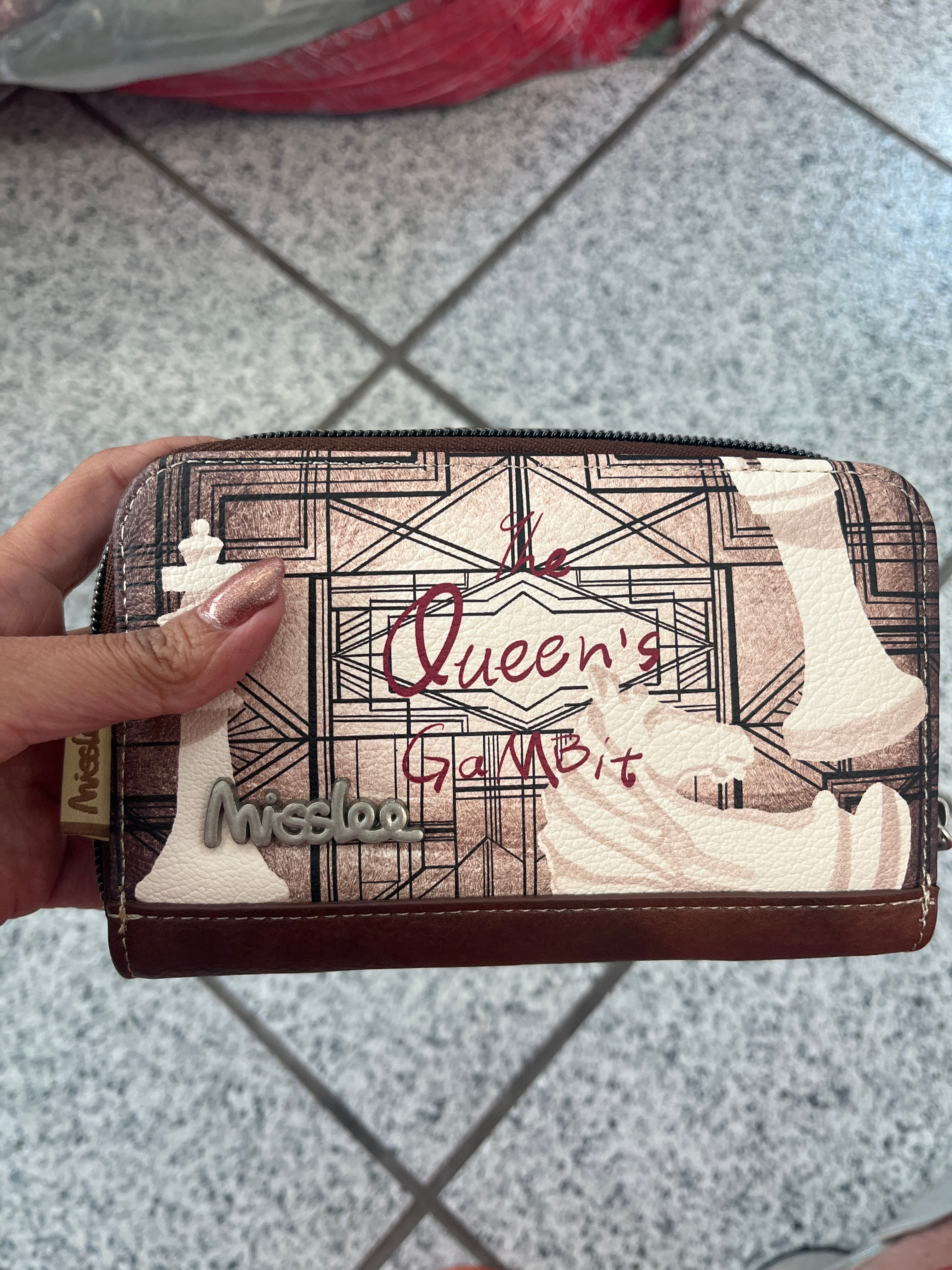 MLQ03605 Cartera Piezas Ajedrez