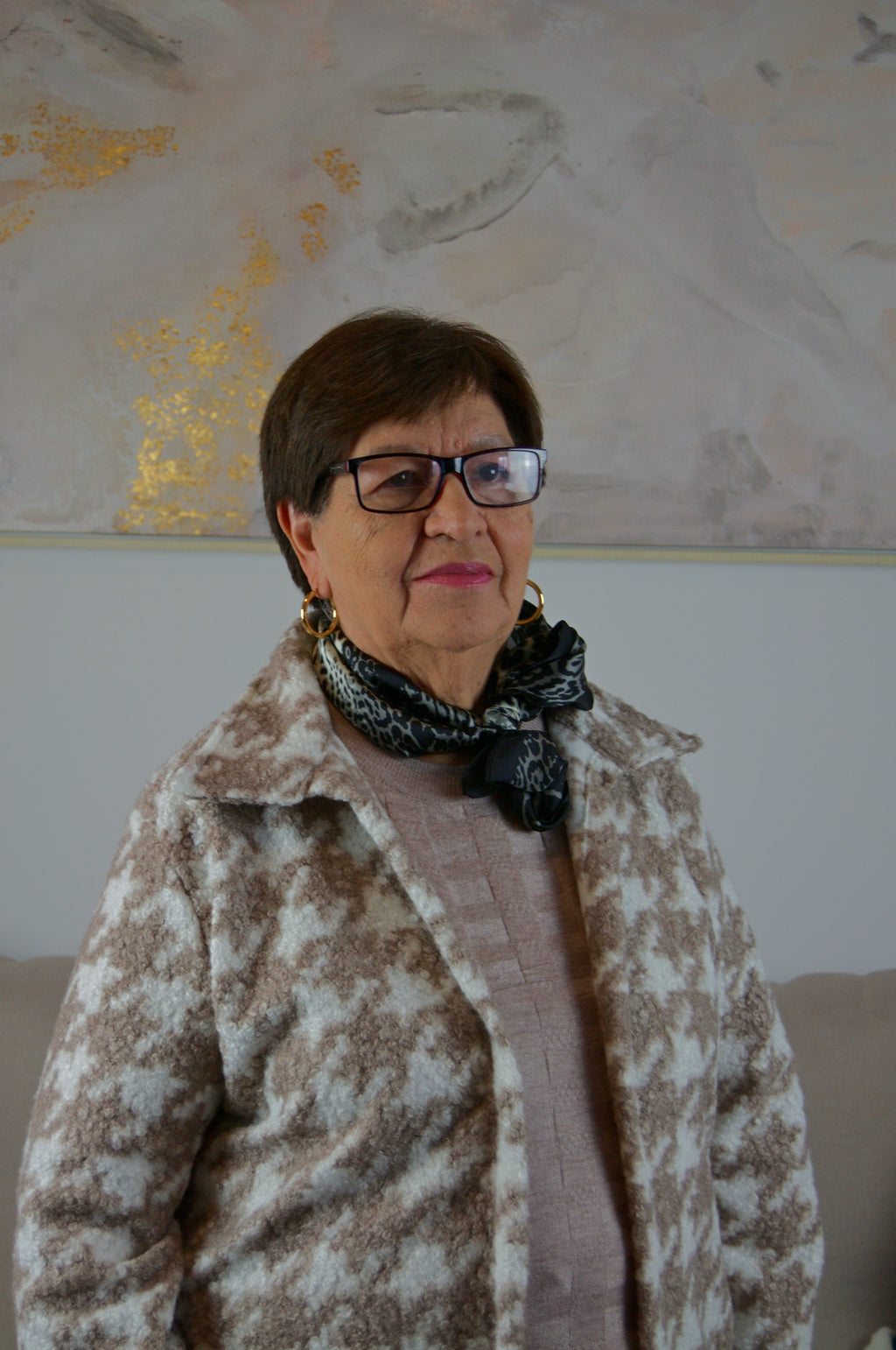 MZ-25108 Suéter Diseño Líneas Verticales