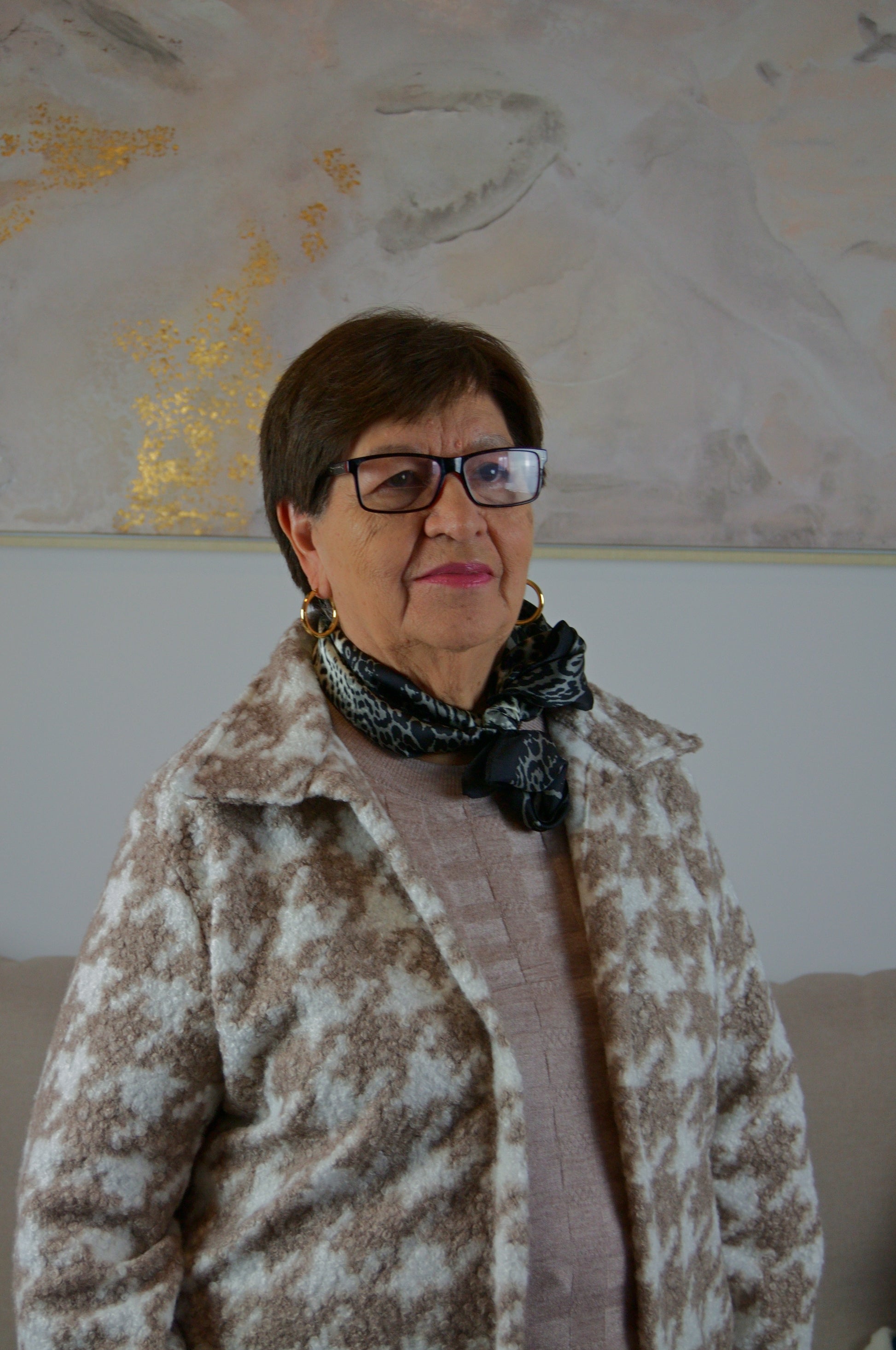 MZ-25108 Suéter Diseño Líneas Verticales