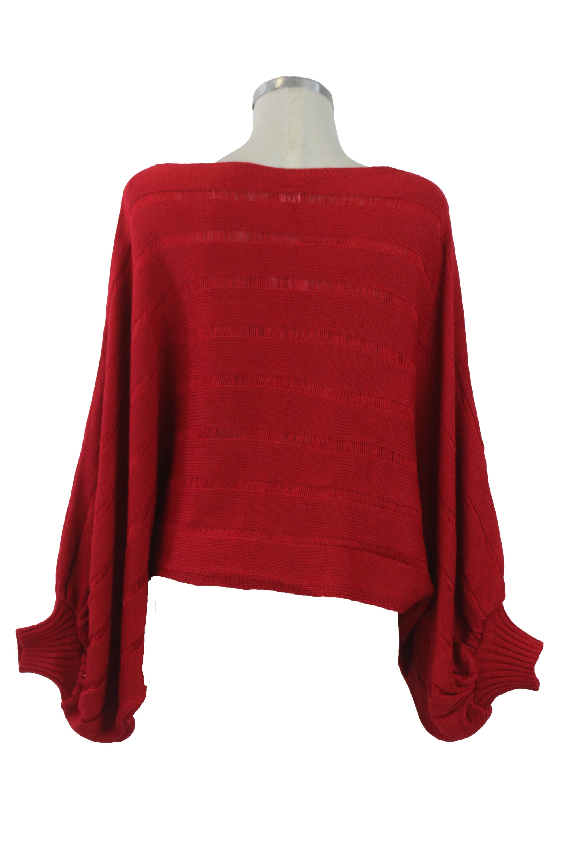 25502 Suéter Tejido de Corte Mariposa