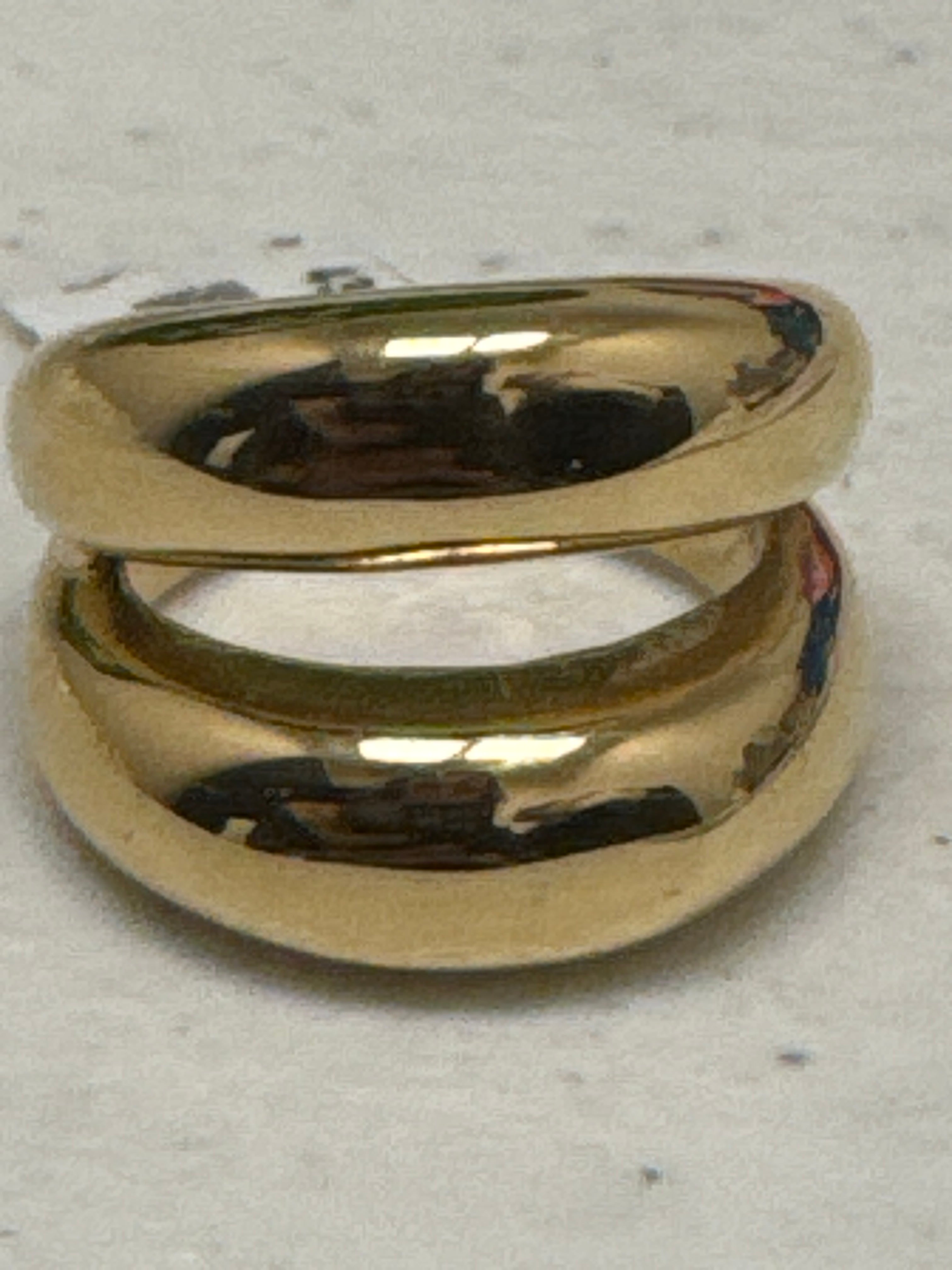 LP43100066-1 Anillo Acero Dorado