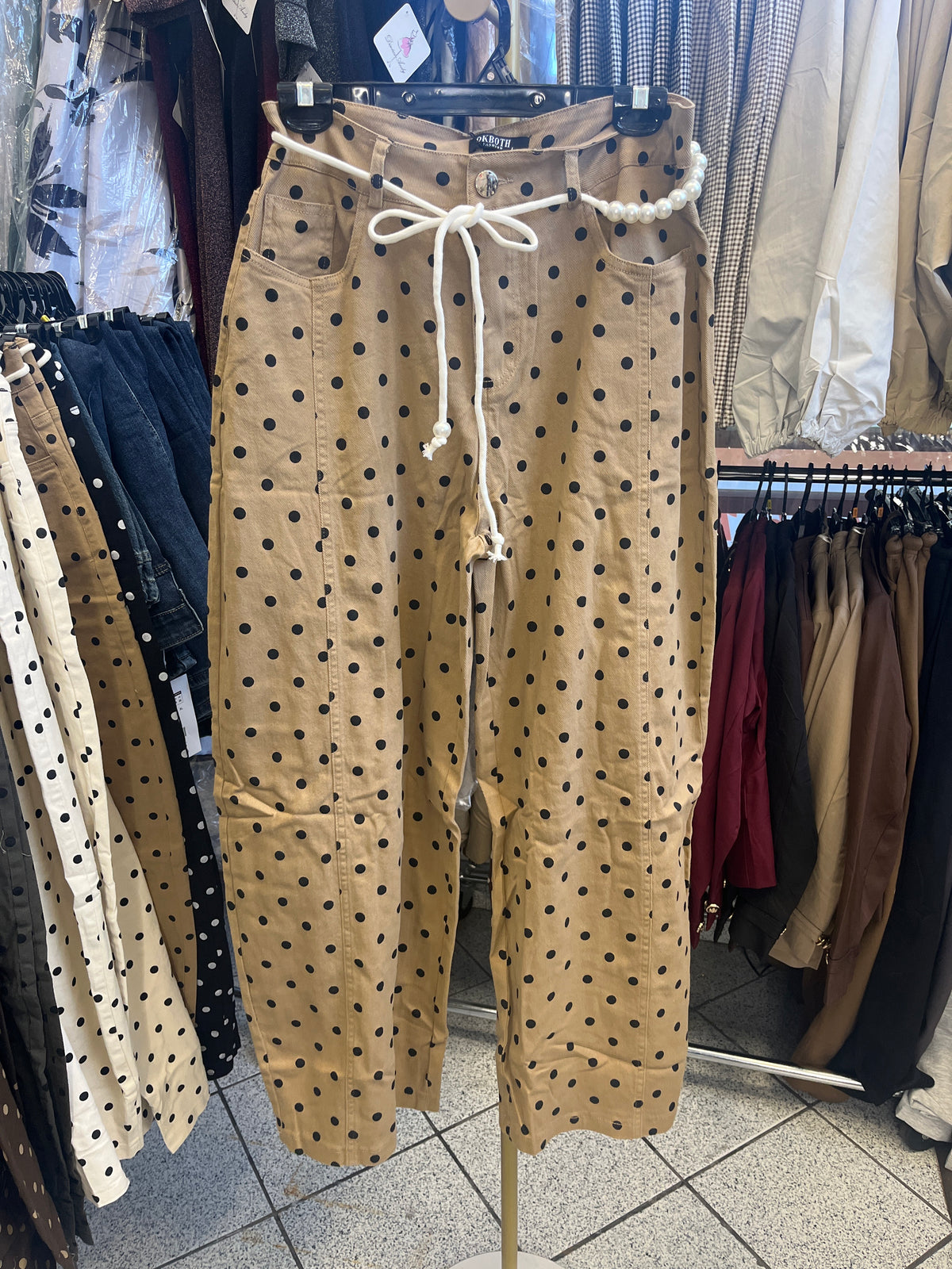 Pantalón Dots Perlas OK-PS302-15