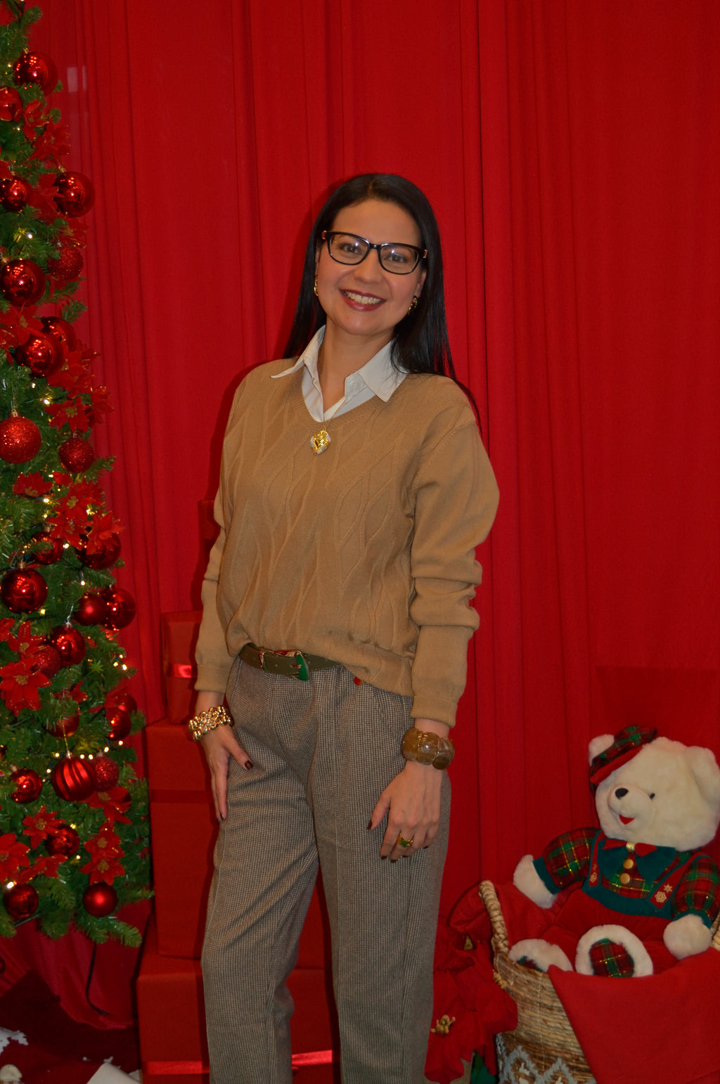 M17322B Suéter Bordado detalle Inferior