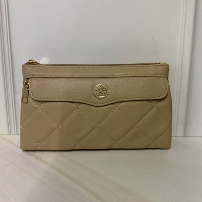 DION1201 Bolso Estampado Rombos y Detalle Dorado