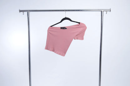 Blusa Elastica con Abertura en Hombro Derecho 69