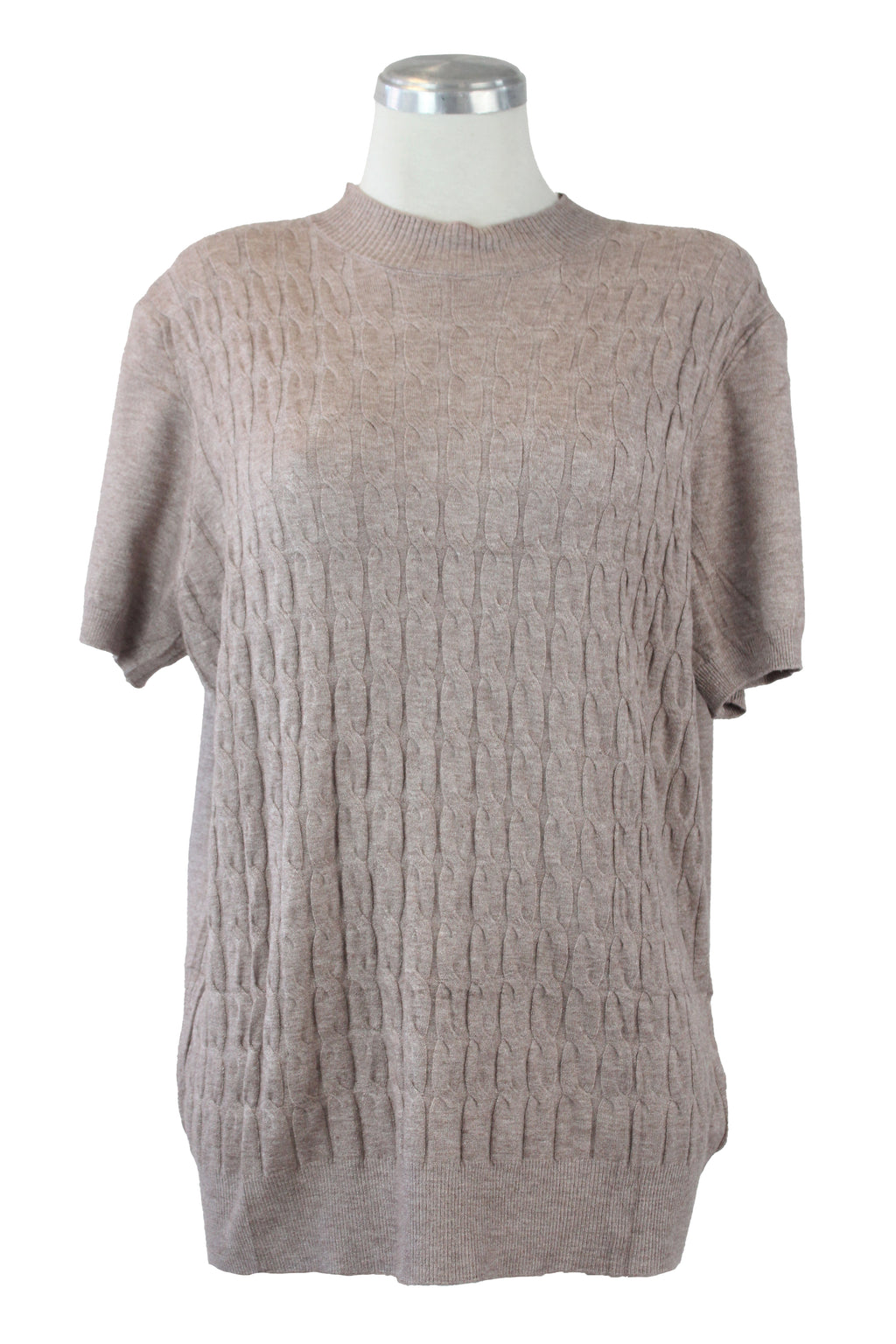 MZ-25118 Suéter Diseño Trenzado